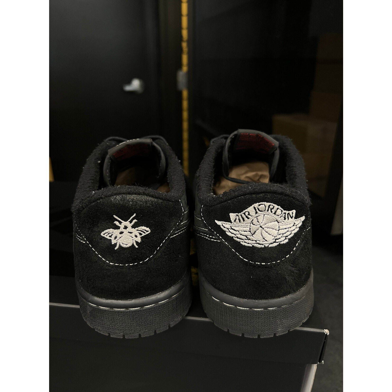 Jordan Jordan 1 Retro Low OG SP Travis Scott Black Phantom Size 11, PREOWNED