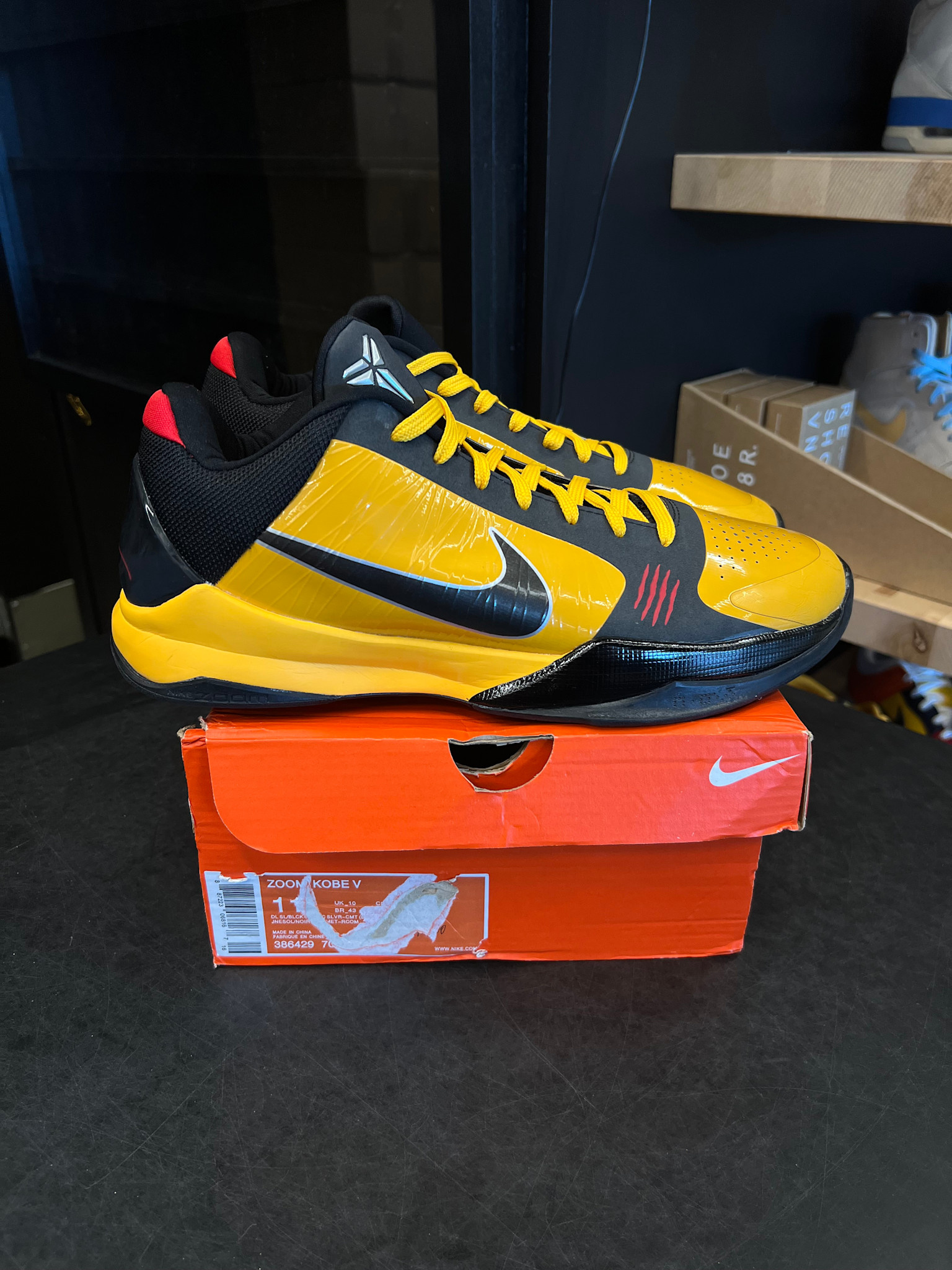 Nike Nike Kobe 5 Bruce Lee Size 11, PREOWNED - SoleSeattle