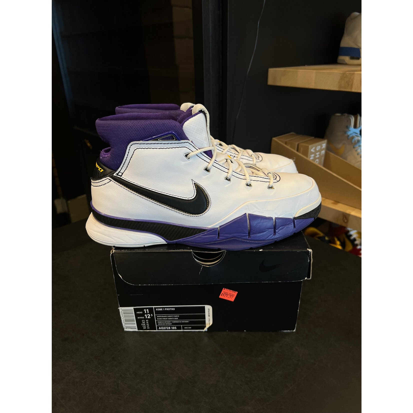 Nike Nike Kobe 1 Protro 81 Pt Game Size 11, PREOWNED