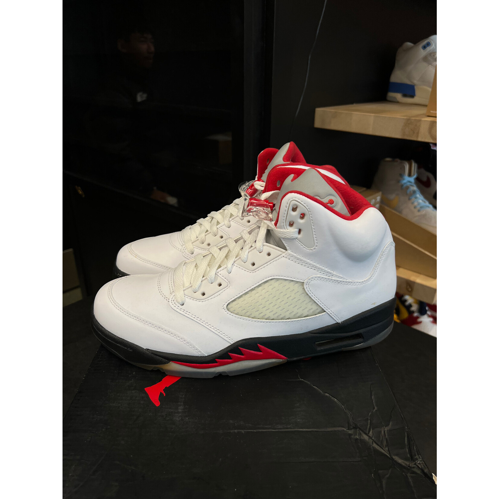 Jordan Jordan 5 Retro Fire Red (2013) Size 11.5, PREOWNED