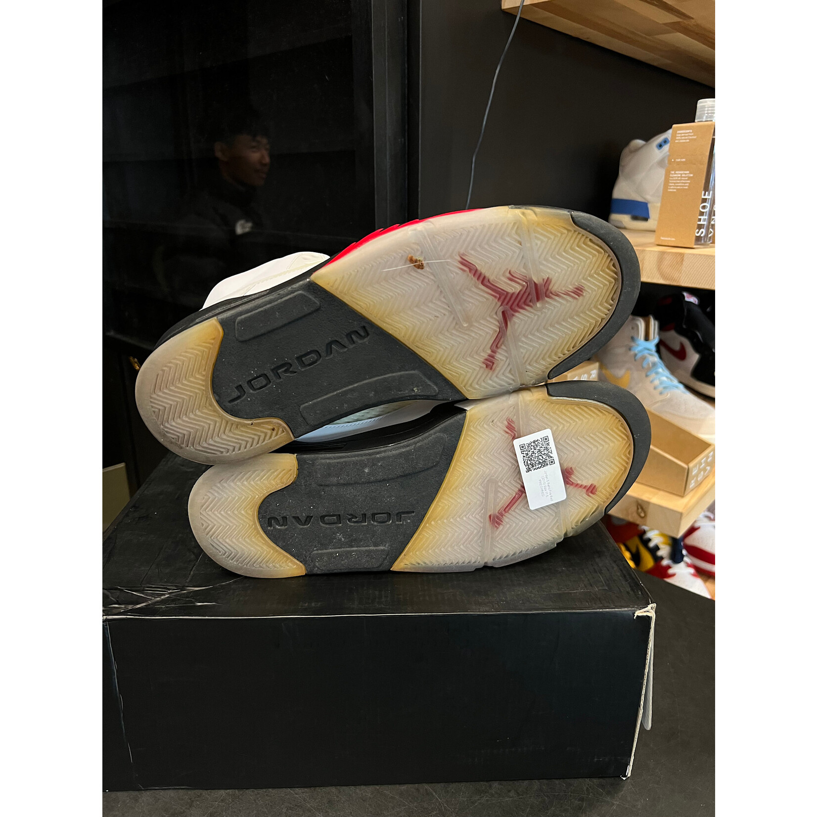 Jordan Jordan 5 Retro Fire Red (2013) Size 11.5, PREOWNED