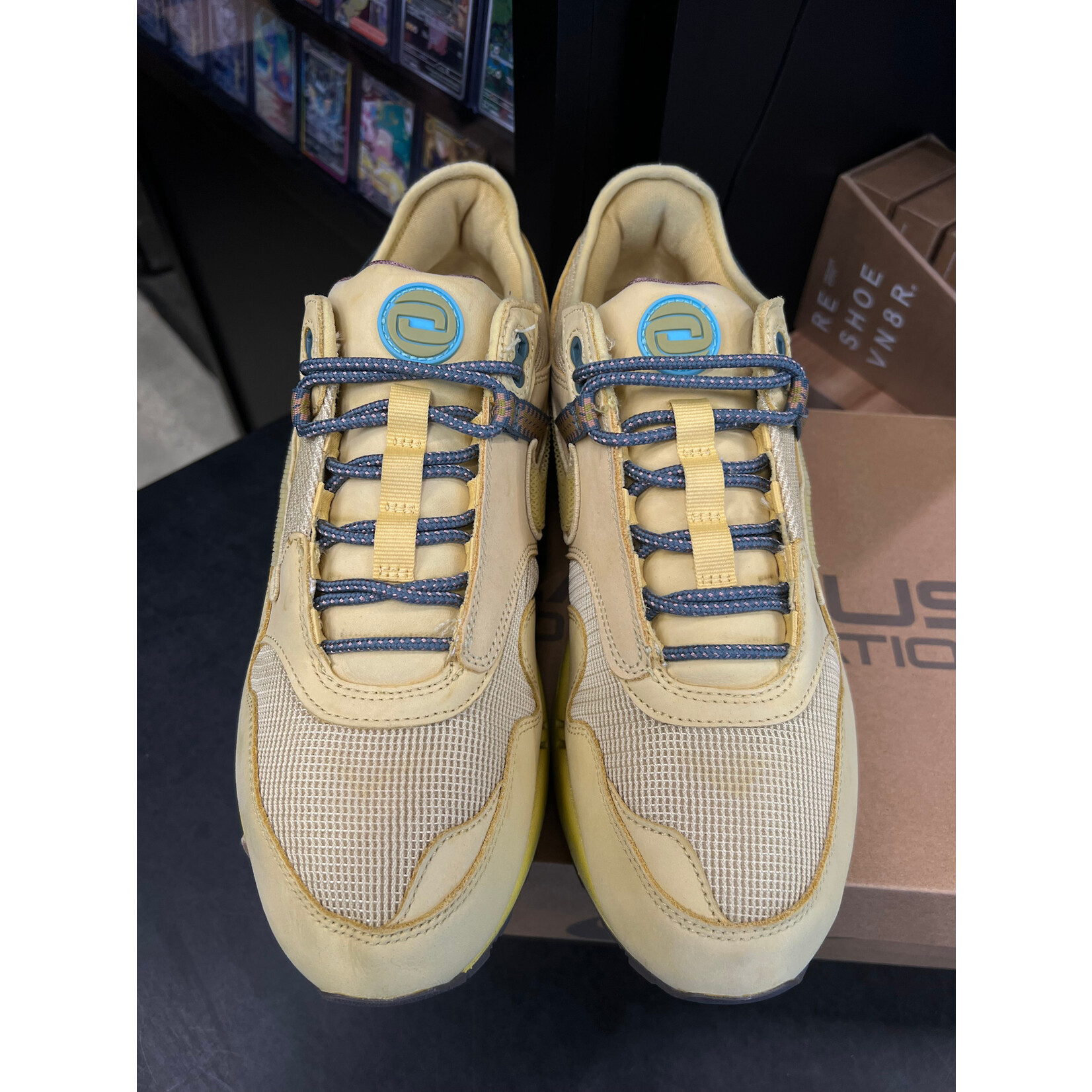 Nike Nike Air Max 1 Travis Scott Cactus Jack Saturn Gold Size 12, PREOWNED