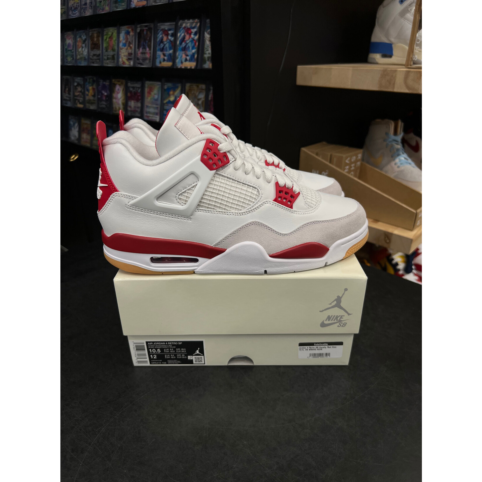 Jordan Jordan 4 Retro SB Varsity Red Size 10.5, DS BRAND NEW