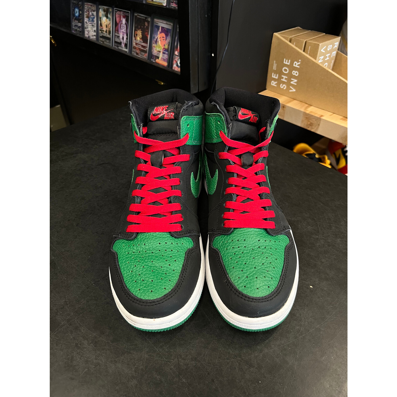 Jordan Jordan 1 Retro High Pine Green Black Size 9.5, PREOWNED