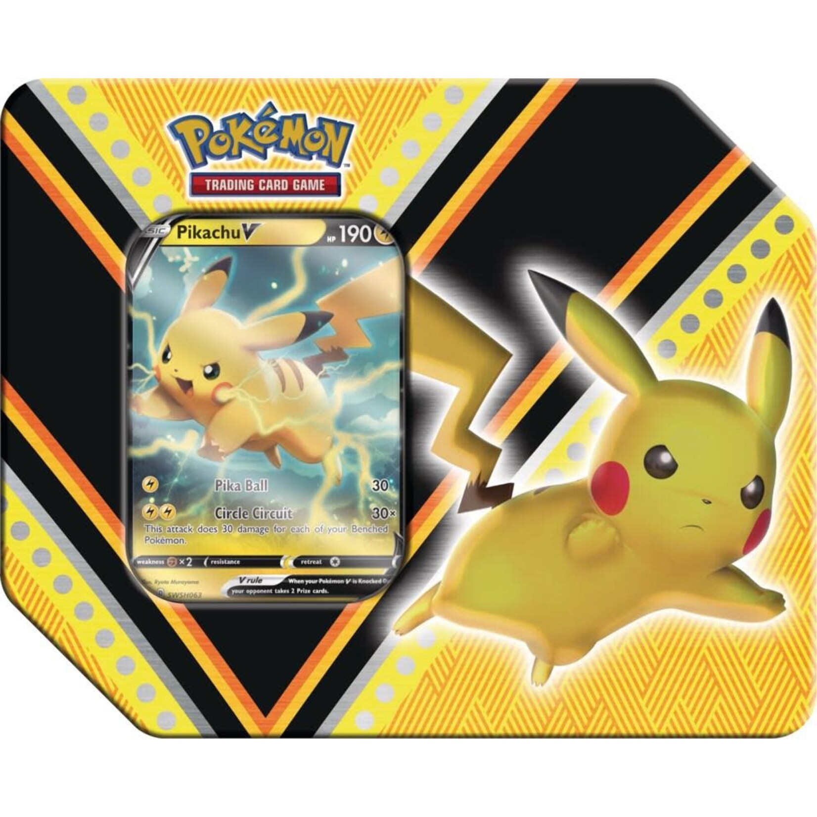 Pokémon Pokémon V Powers Tin [Pikachu V] Pokemon