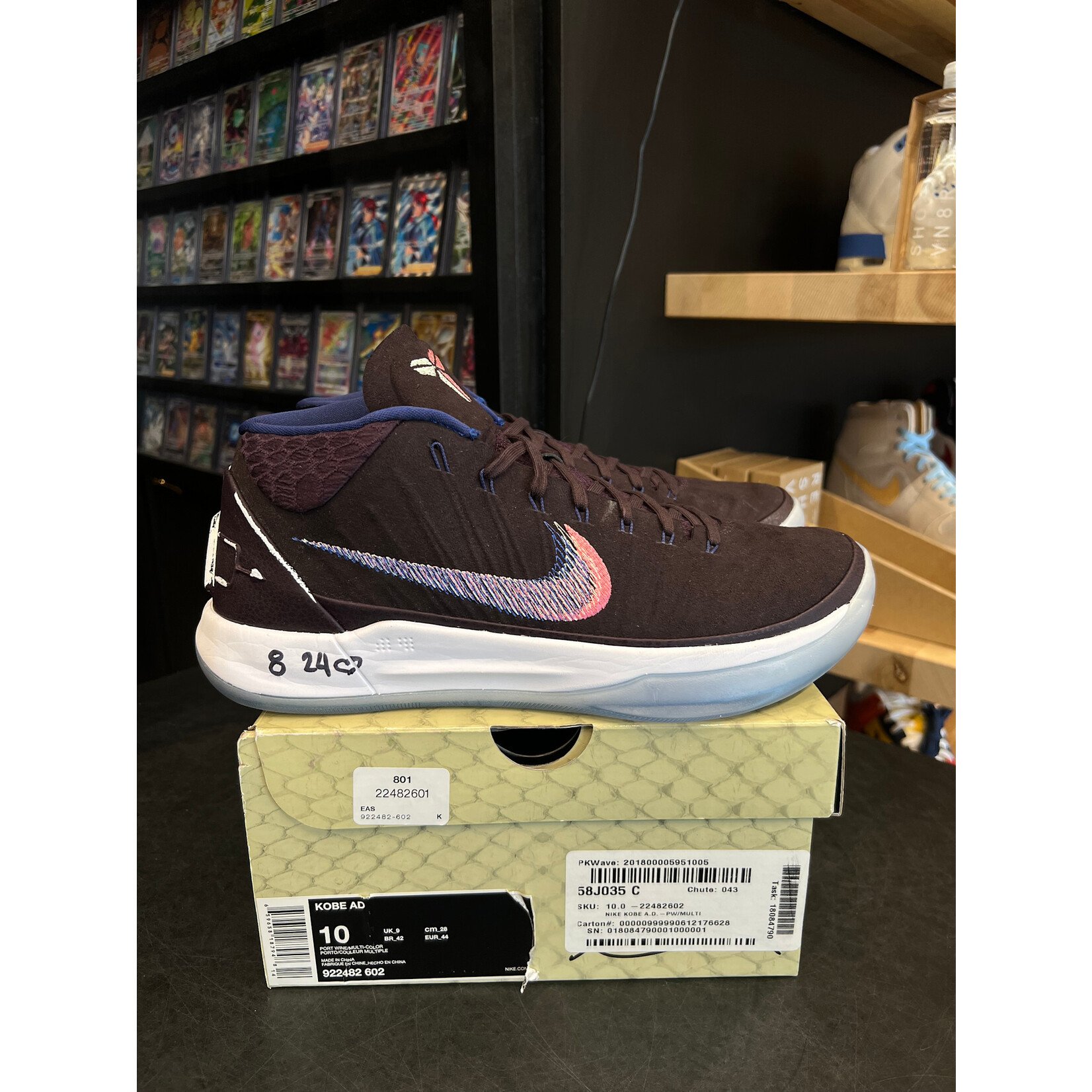 Nike Nike Kobe A.D. Mid Port Wine Size 10, PREOWNED