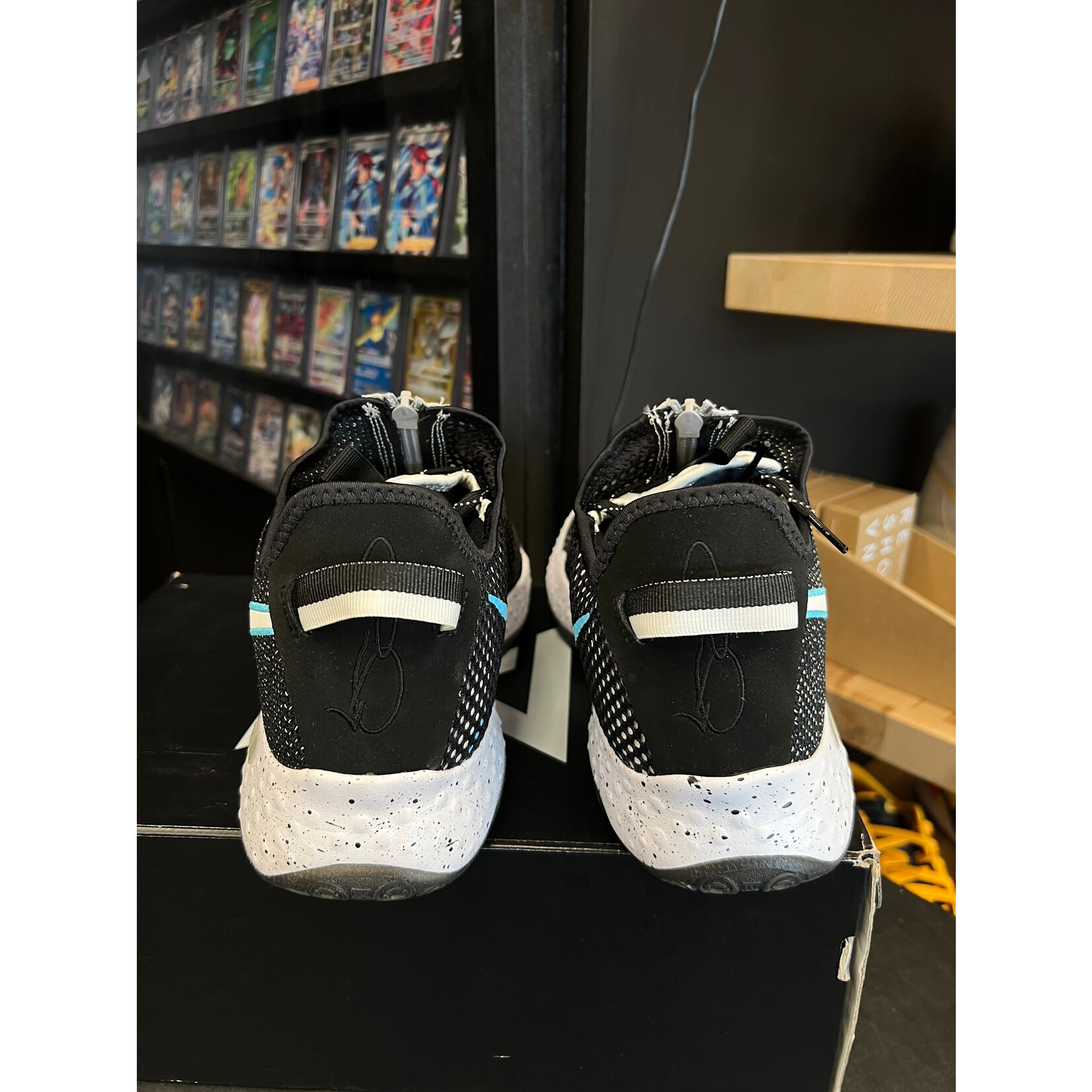 Nike Nike PG 4 Black Grey Teal Size 10.5, PREOWNED