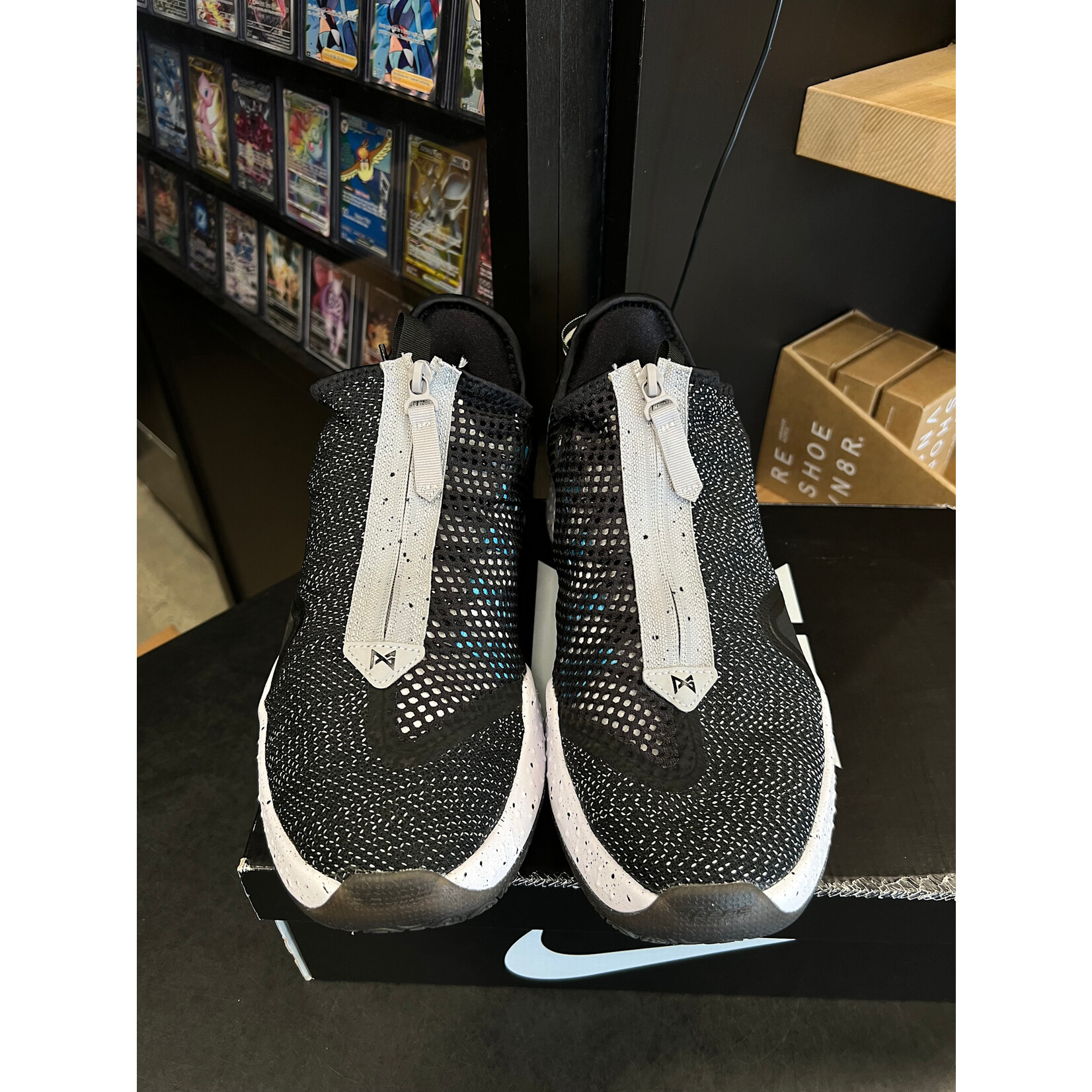 Nike Nike PG 4 Black Grey Teal Size 10.5, PREOWNED