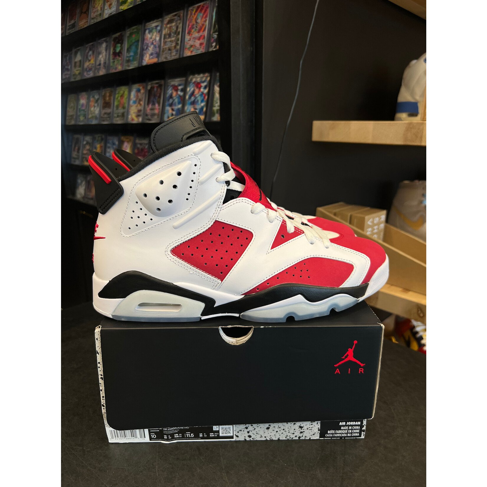 Jordan Jordan 6 Retro Carmine (2021) Size 10, PREOWNED
