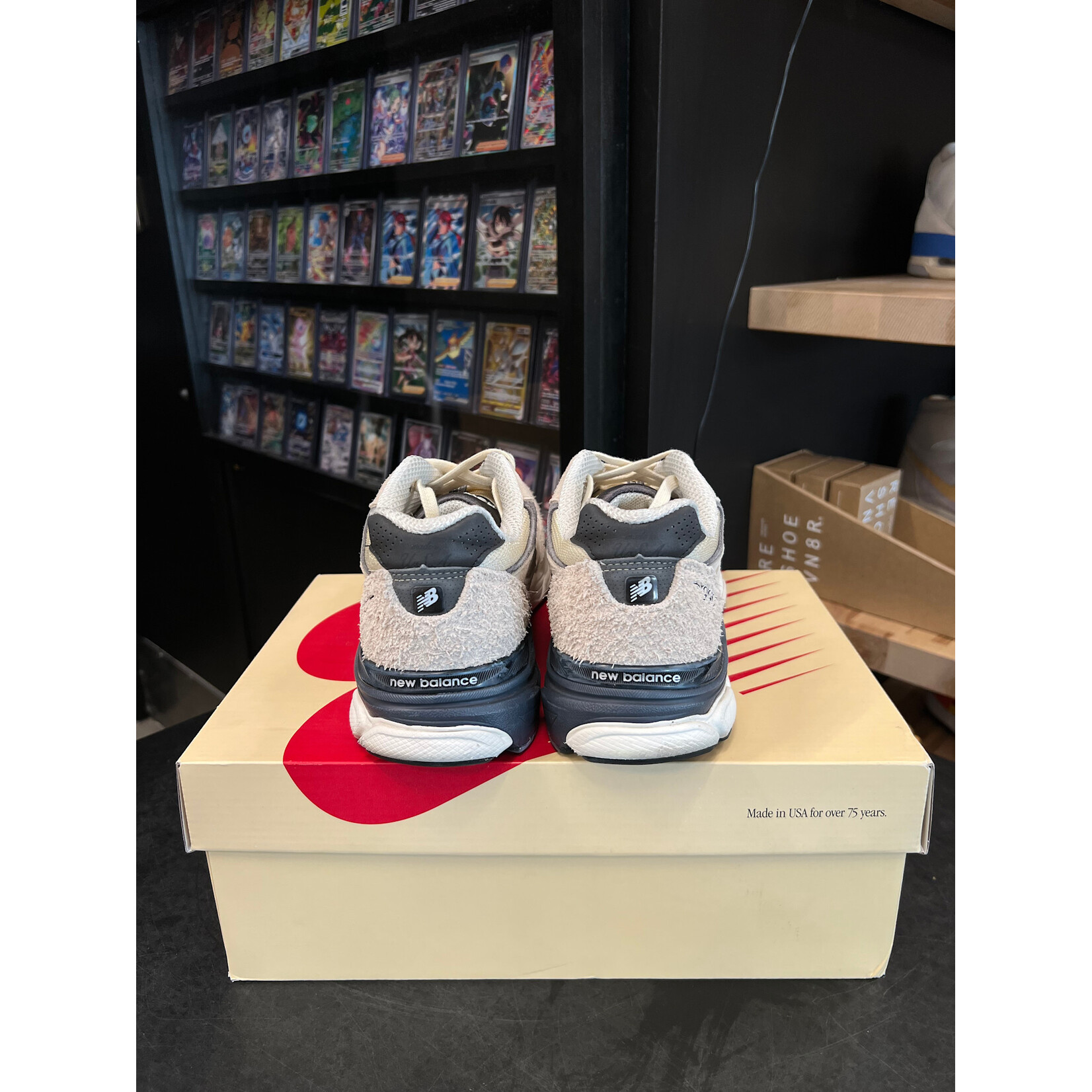 New New Balance 990v3 MiUSA Teddy Santis Moonbeam Size 10, PREOWNED