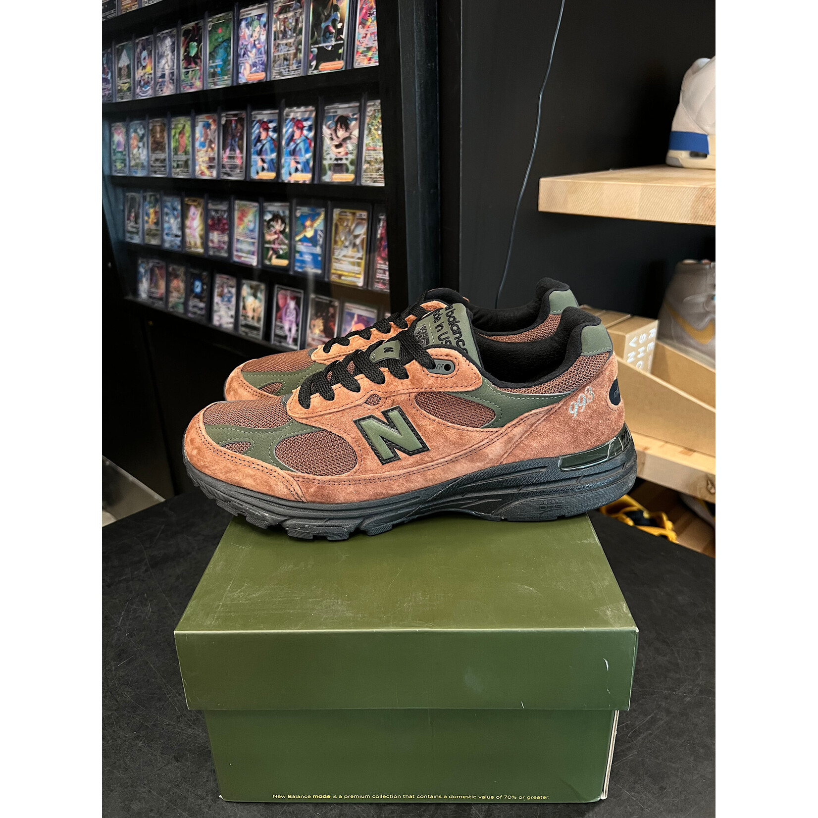 New New Balance 993 Aime Leon Dore Brown Size 10, PREOWNED