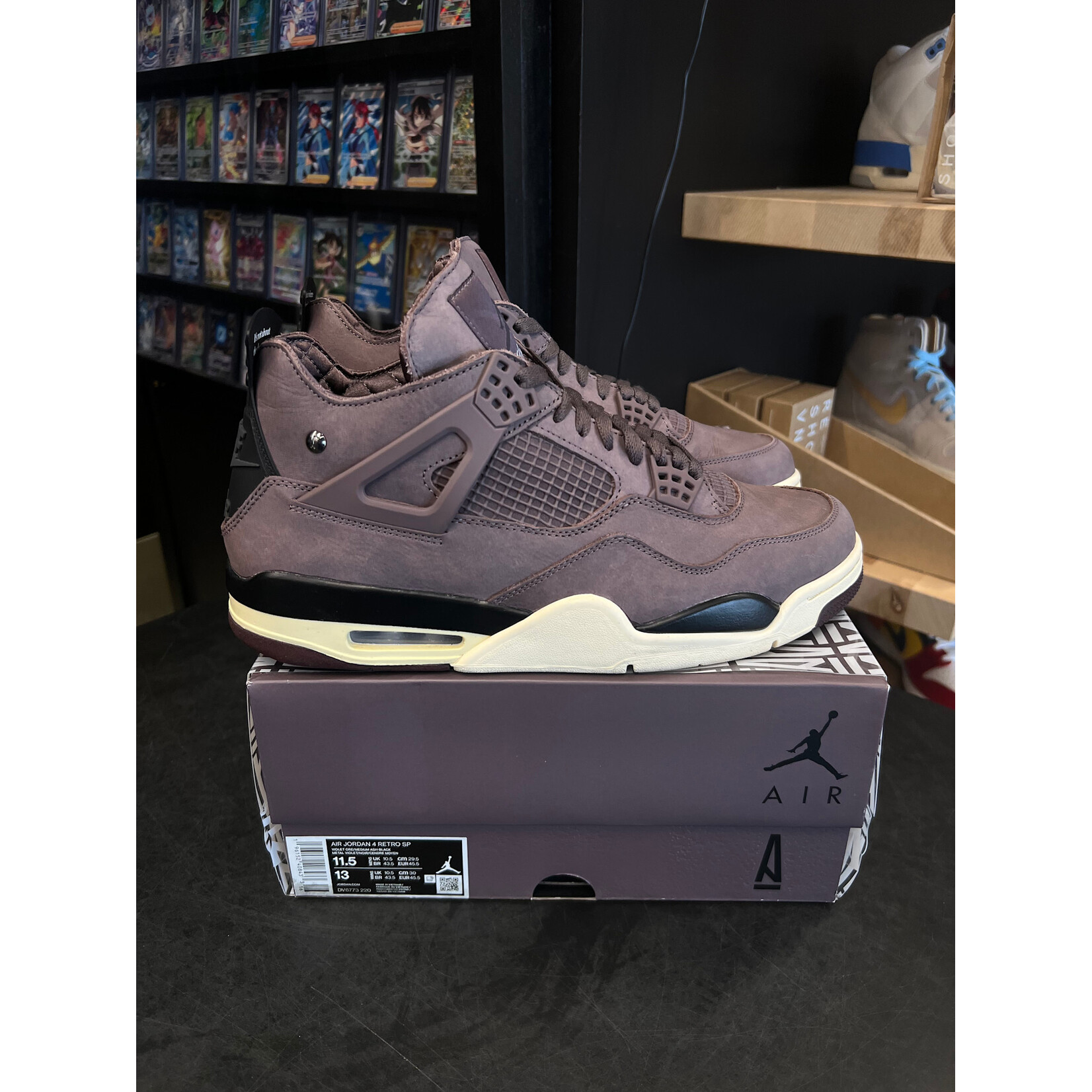 Jordan Jordan 4 Retro SP A Ma Maniére Violet Ore Size 11.5, PREOWNED