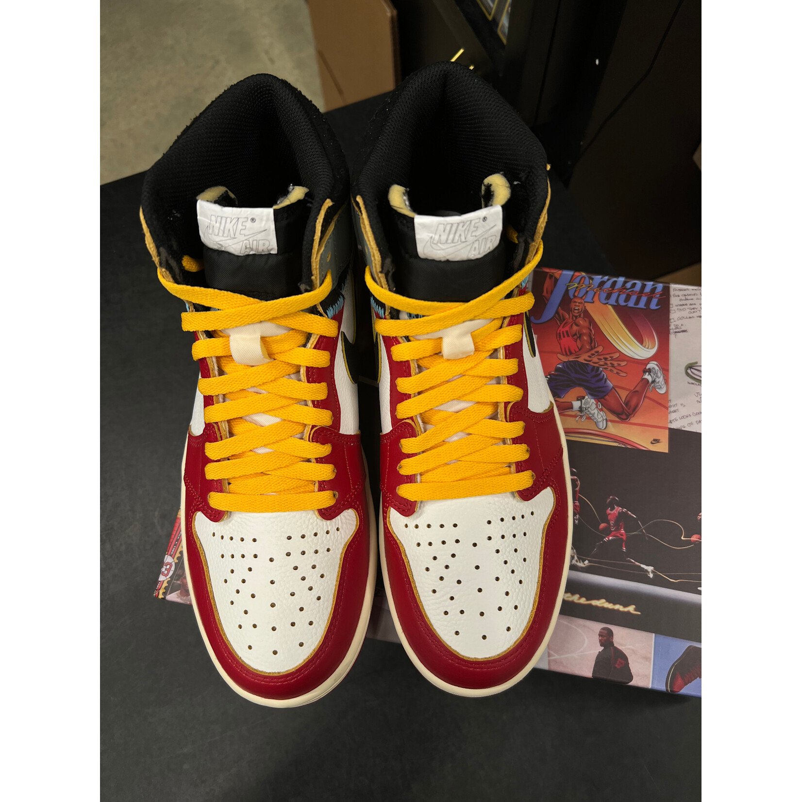 Jordan Jordan 1 Retro High OG SP Union LA Chicago Shadow Size 8.5, PREOWNED