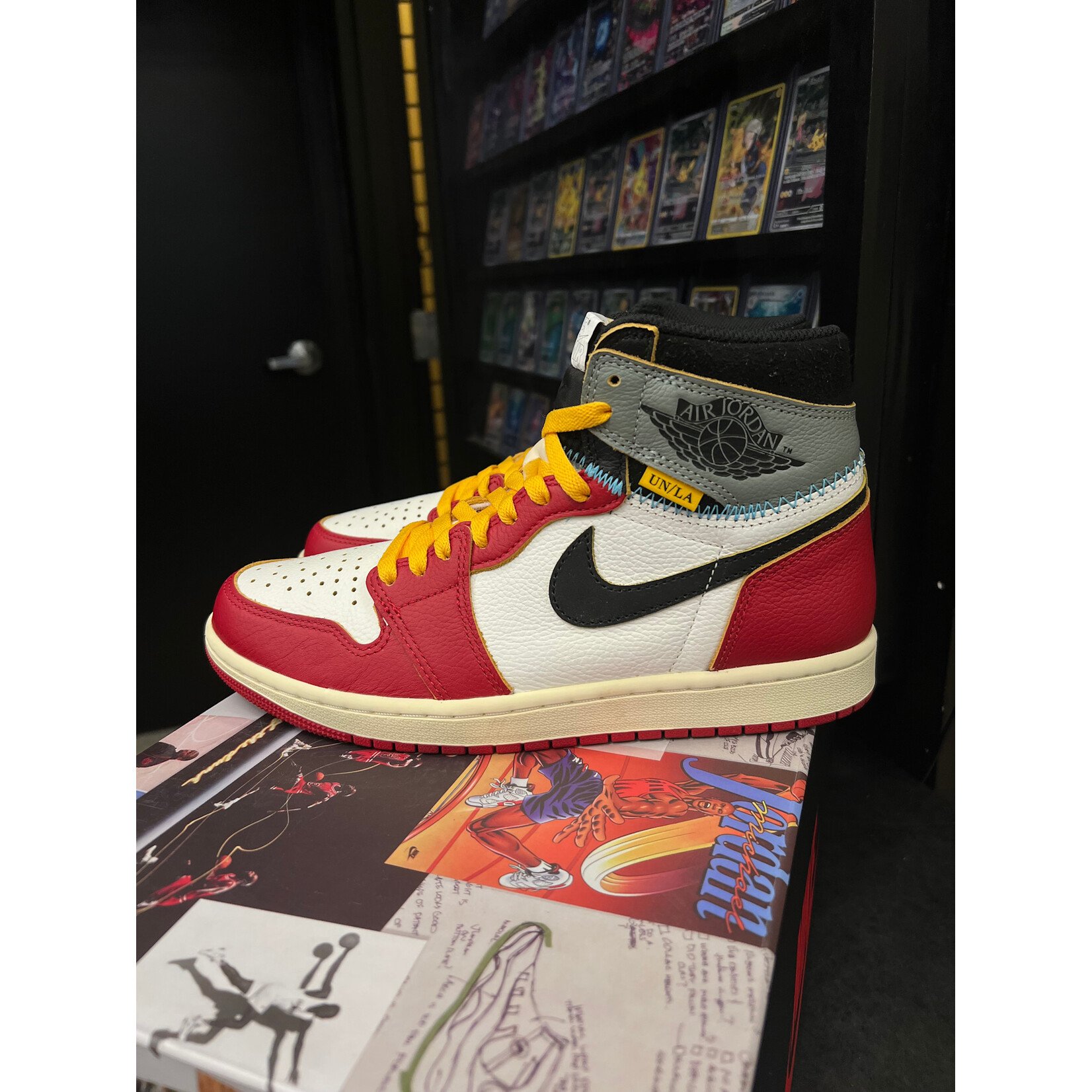 Jordan Jordan 1 Retro High OG SP Union LA Chicago Shadow Size 8.5, PREOWNED