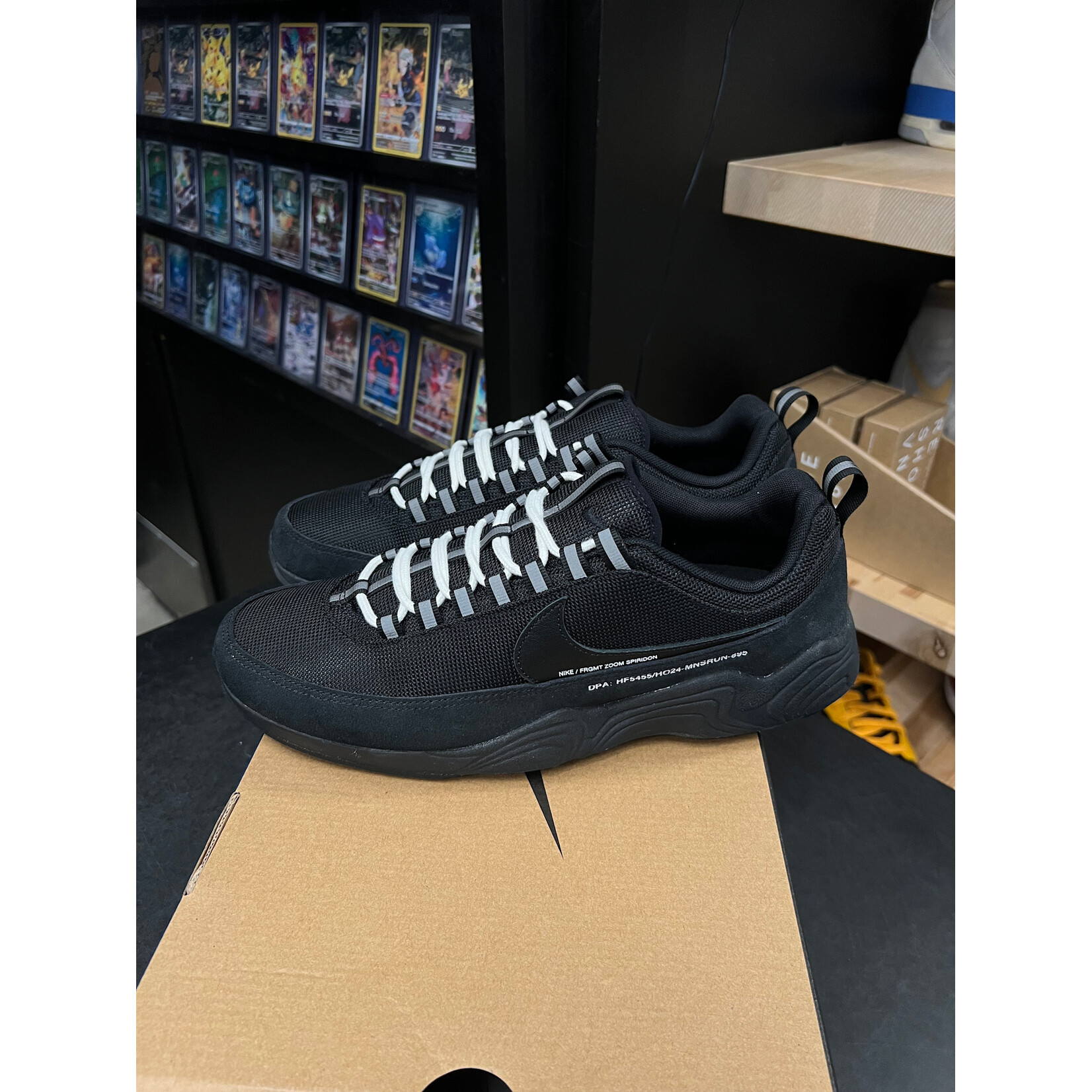 Nike Nike Air Zoom Spiridon Fragment Design Black Size 9.5, PREOWNED