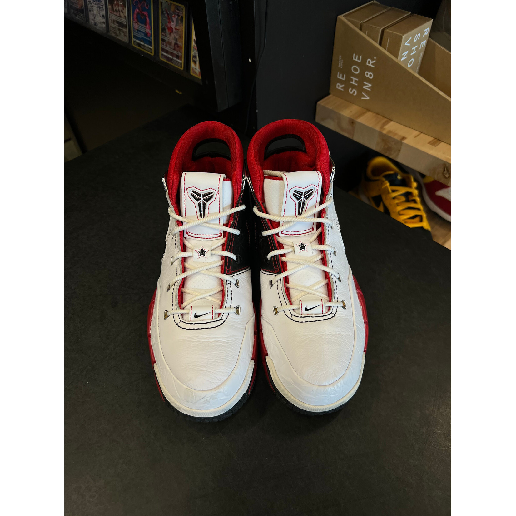 Nike Nike Kobe 1 Protro White Black Red (All-Star) Size 8.5, PREOWNED