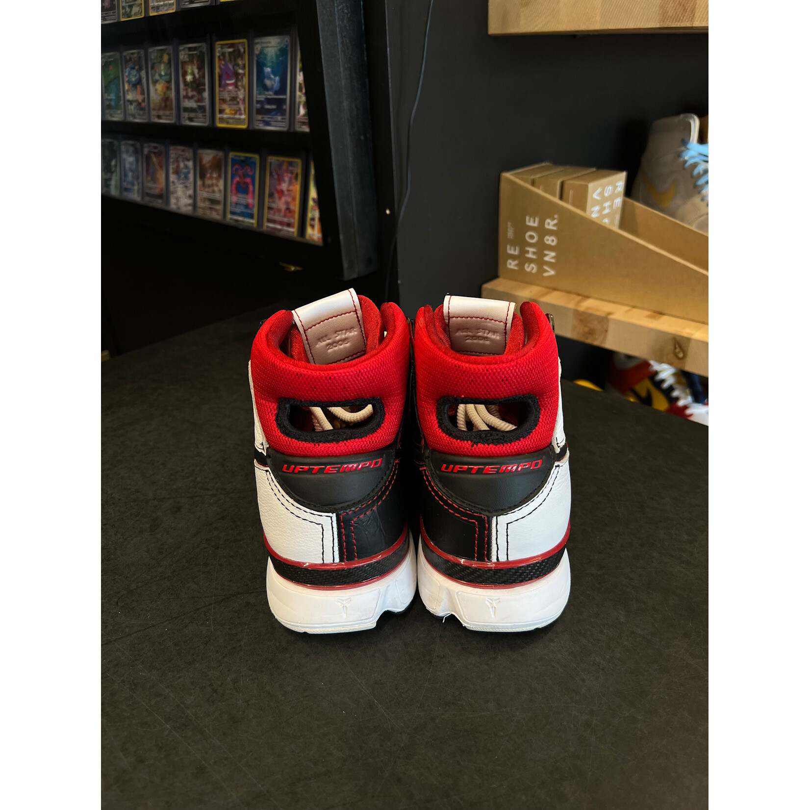 Nike Nike Kobe 1 Protro White Black Red (All-Star) Size 8.5, PREOWNED