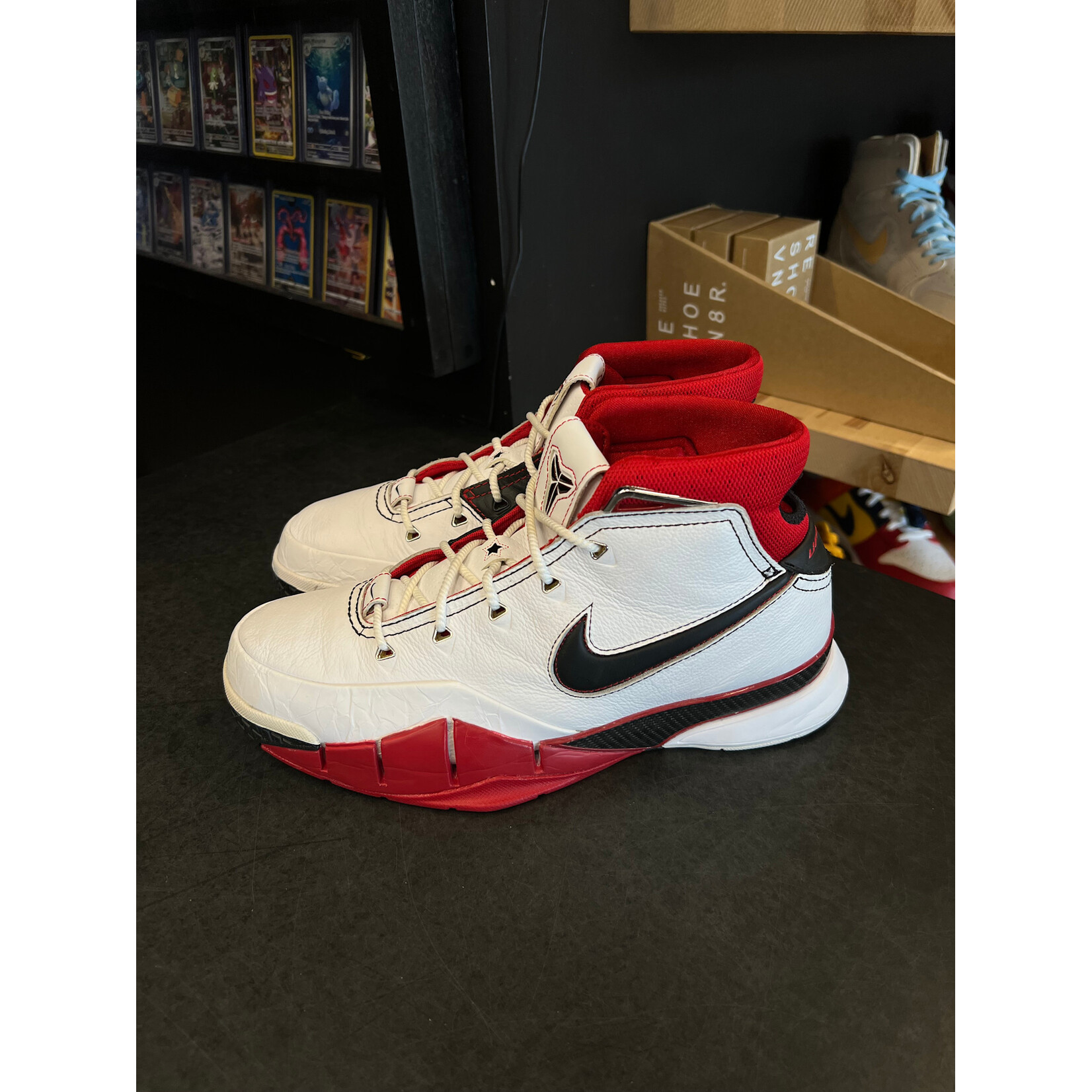 Nike Nike Kobe 1 Protro White Black Red (All-Star) Size 8.5, PREOWNED