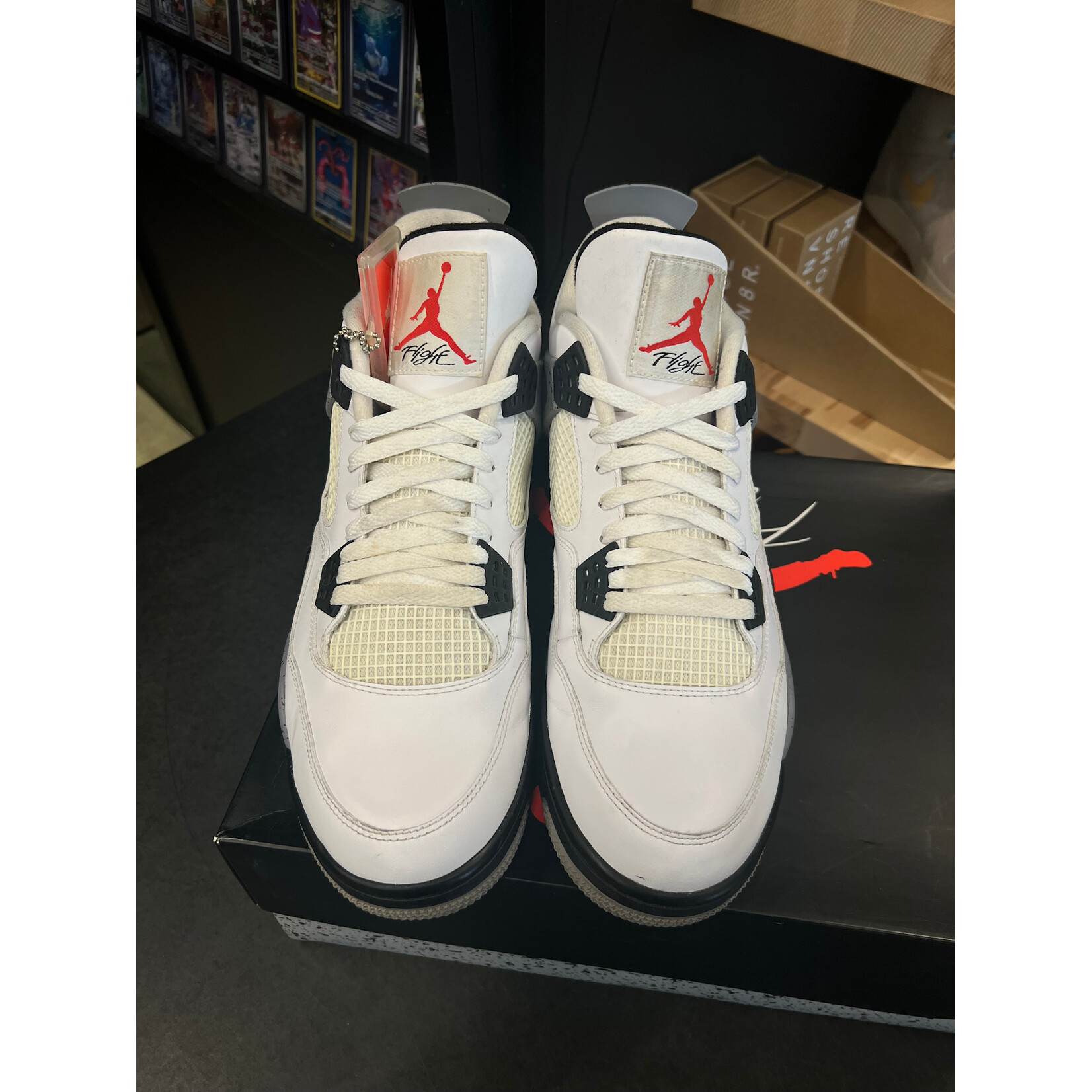 Jordan Jordan 4 Retro White Cement (2012) Size 13, PREOWNED