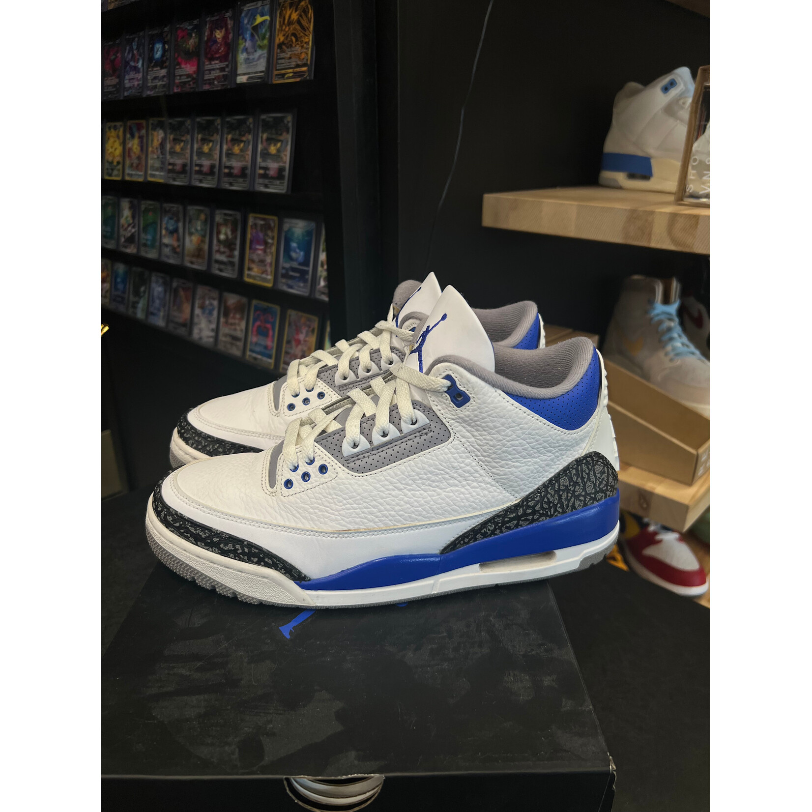 Jordan Jordan 3 Retro Racer Blue Size 10, PREOWNED