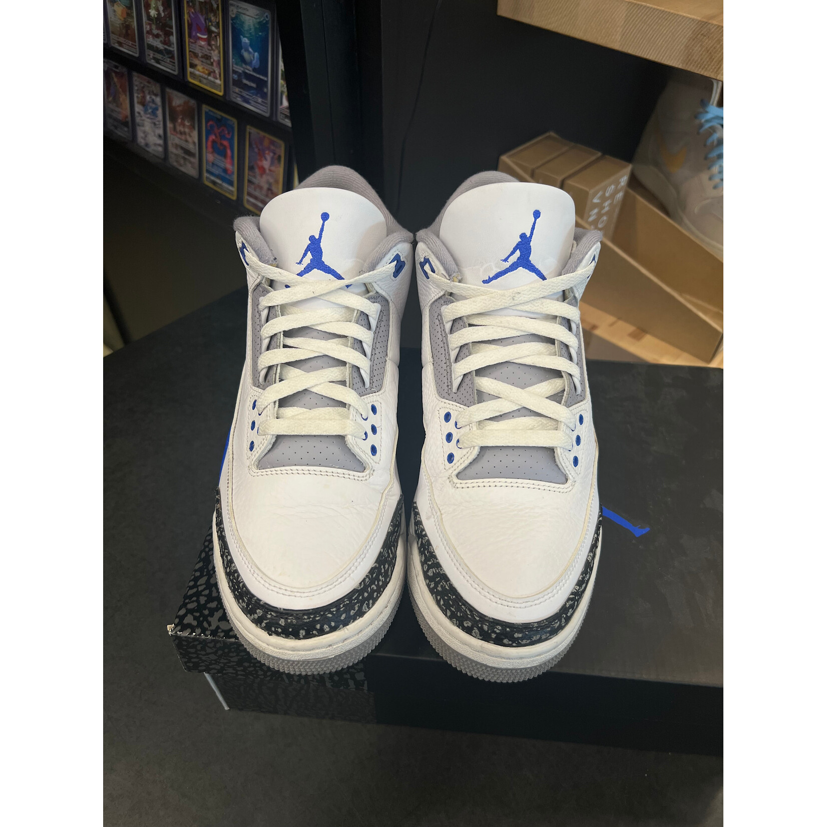 Jordan Jordan 3 Retro Racer Blue Size 10, PREOWNED