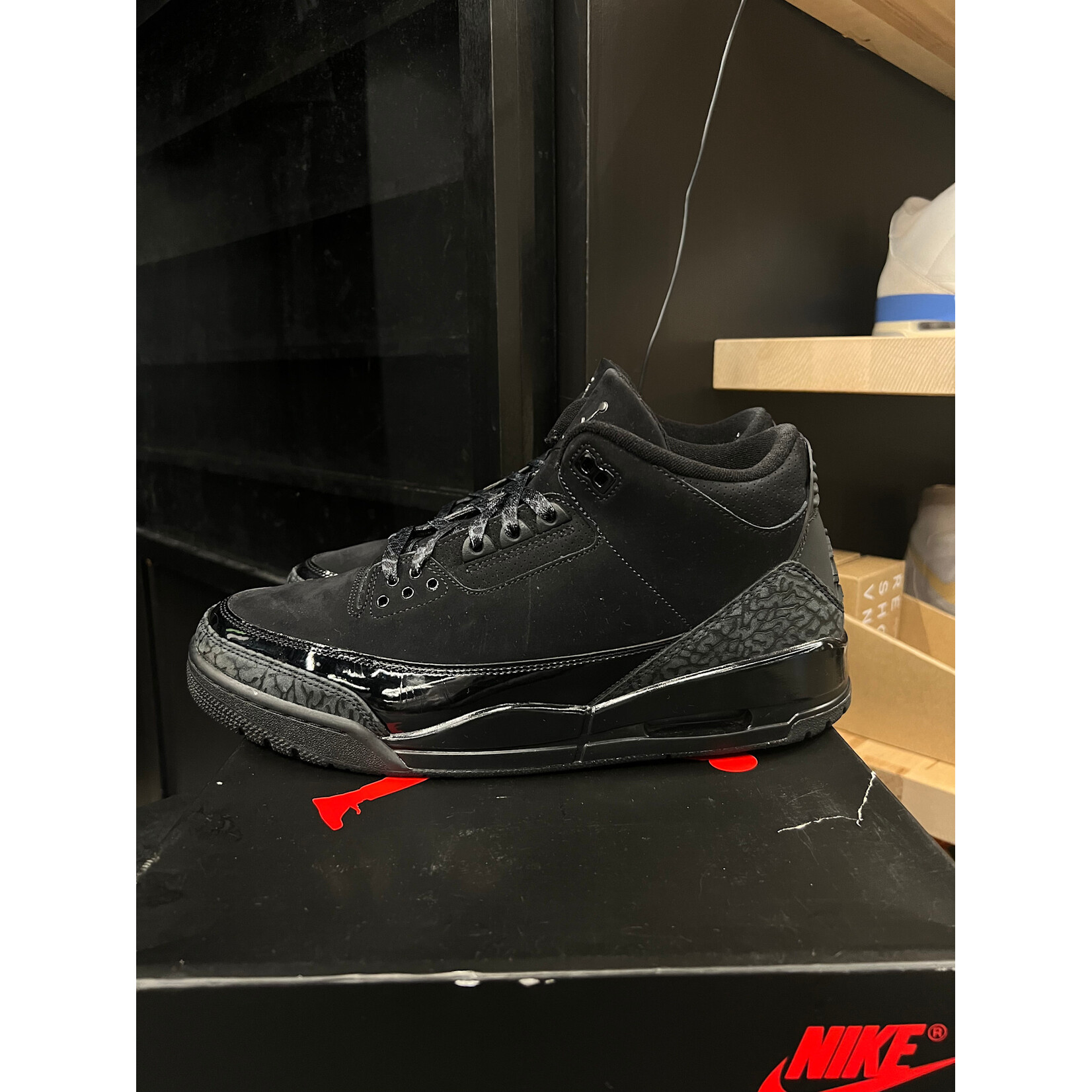 Jordan Jordan 3 Retro Black Cat (2025) Size 11.5, PREOWNED