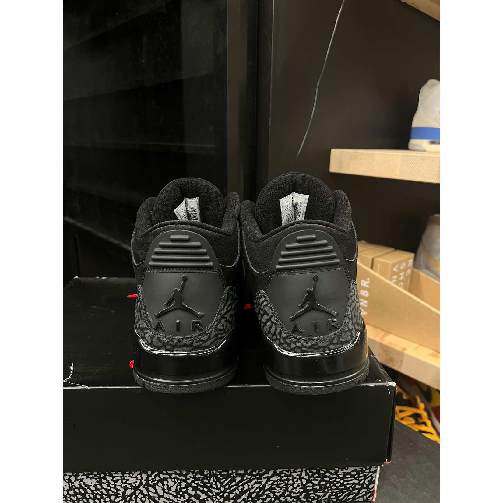 Jordan Jordan 3 Retro Black Cat (2025) Size 11.5, PREOWNED