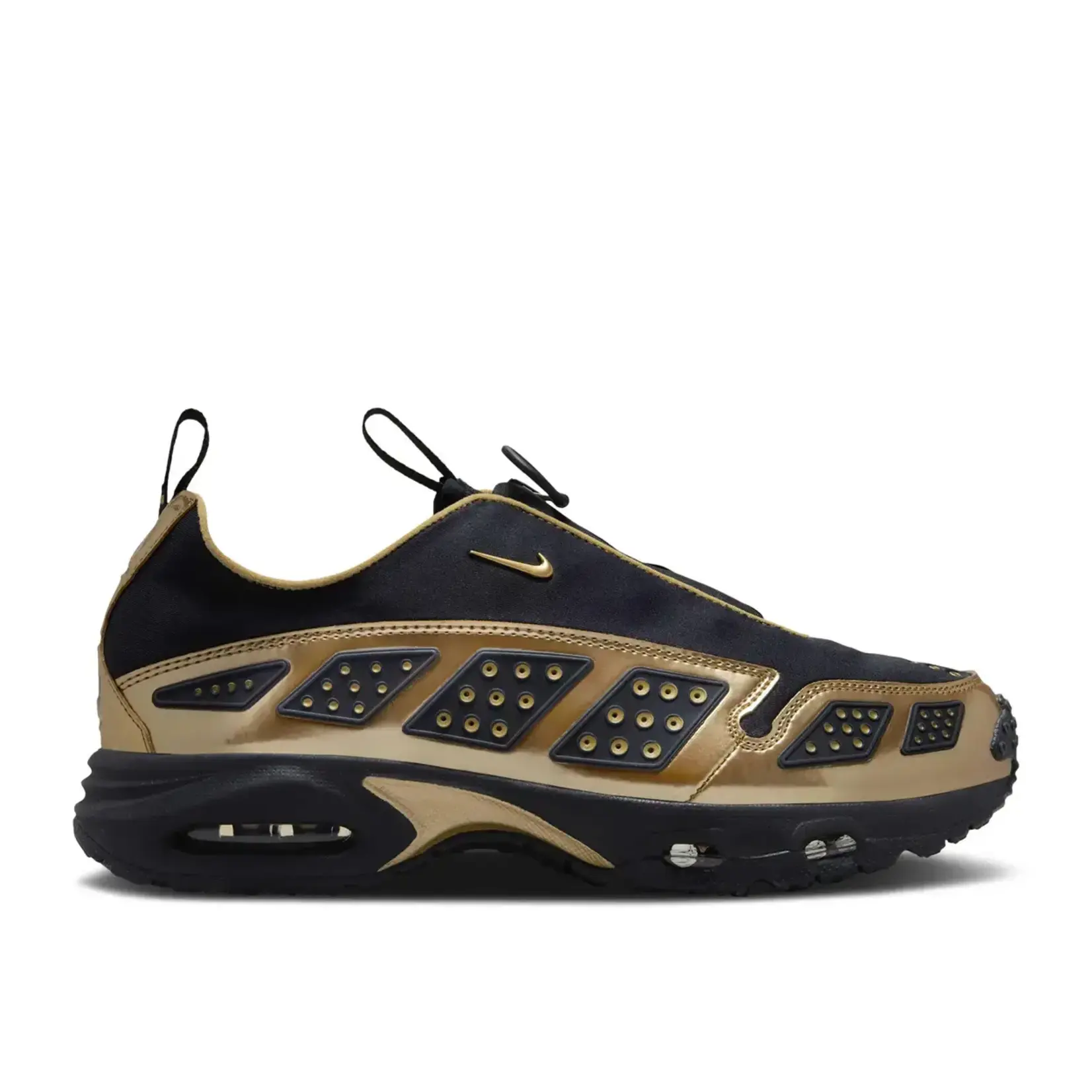 Nike Nike Air Max Sunder Black Dark Smoke Grey Metallic Gold (Women's) Size 12.5W, DS BRAND NEW