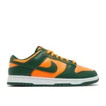 Nike Nike Dunk Low Retro Miami Hurricanes Size 8.5, DS BRAND NEW DAMAGED BOX