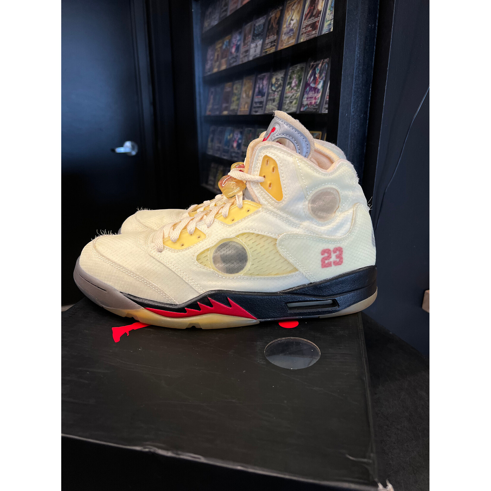 Jordan Jordan 5 Retro Off-White Sail Size 11, PREOWNED