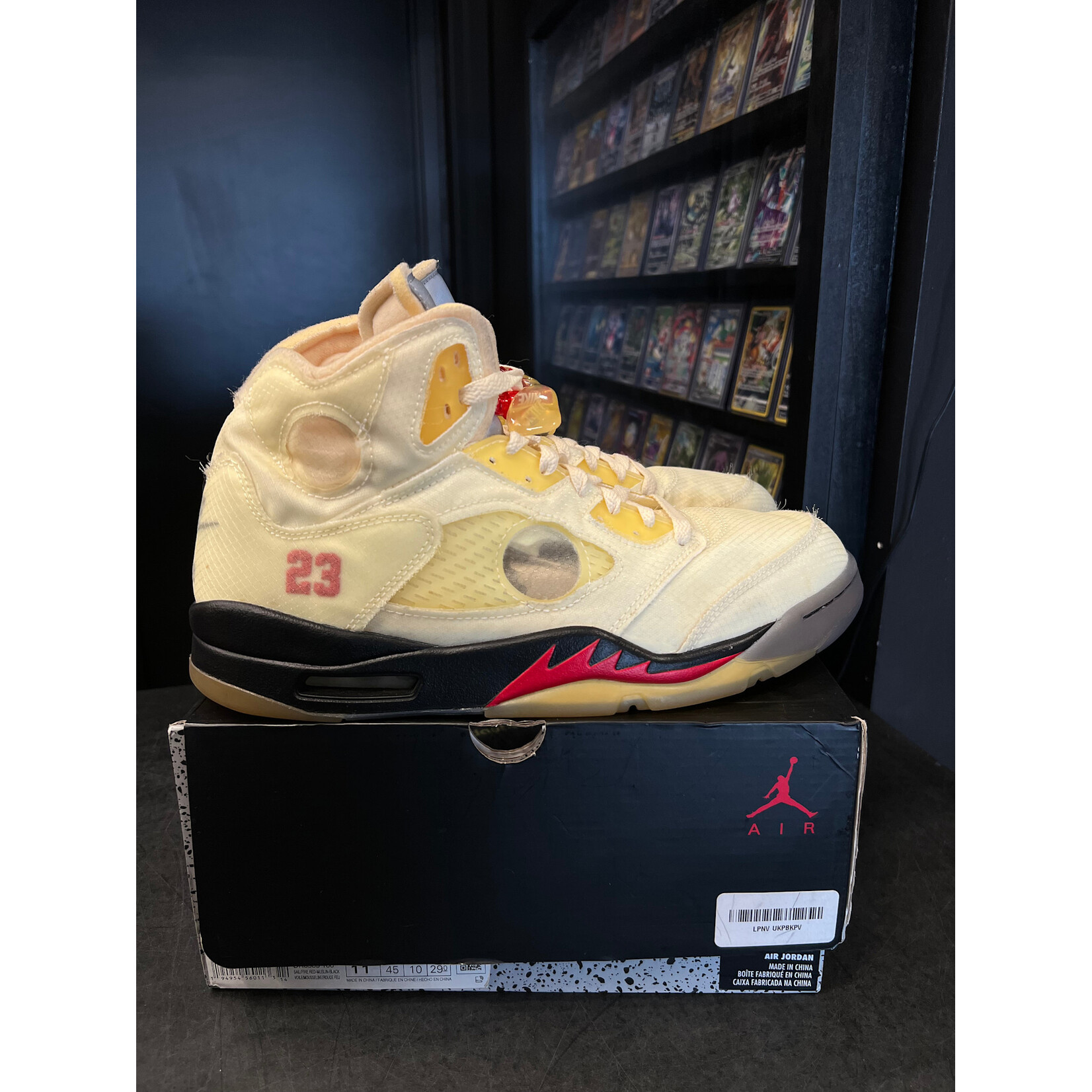 Jordan Jordan 5 Retro Off-White Sail Size 11, PREOWNED