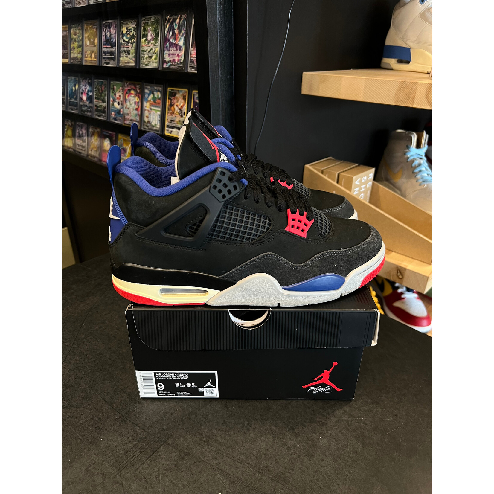 Jordan Jordan 4 Retro Rare Air (White Lettering) Size 9, PREOWNED