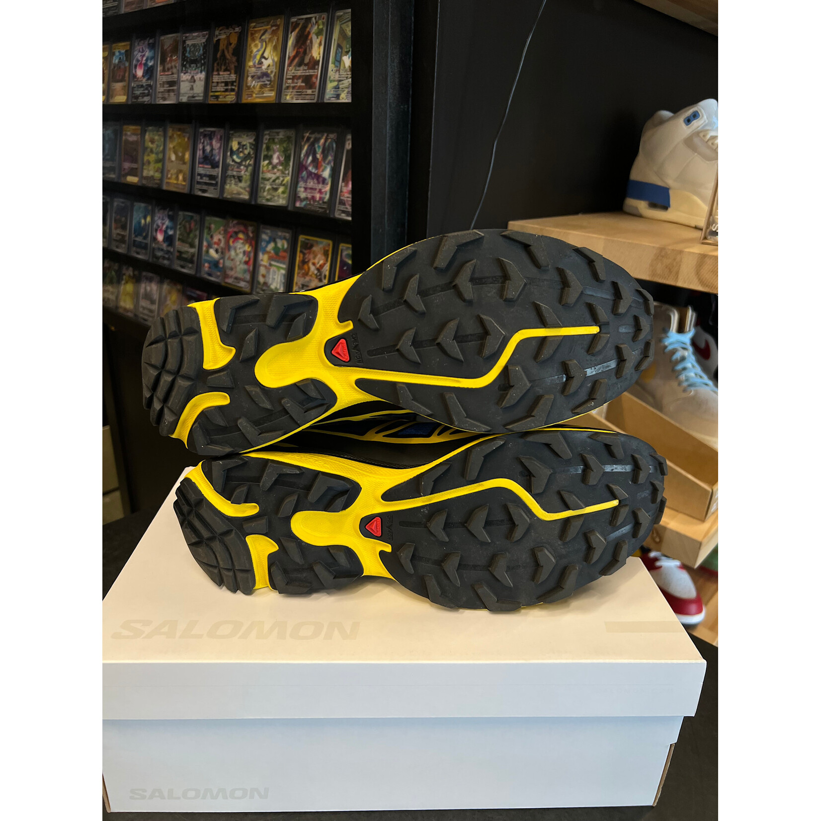 Salomon Salomon XT-6 JJJJound Nautical Blue Lemon Size 11, PREOWNED