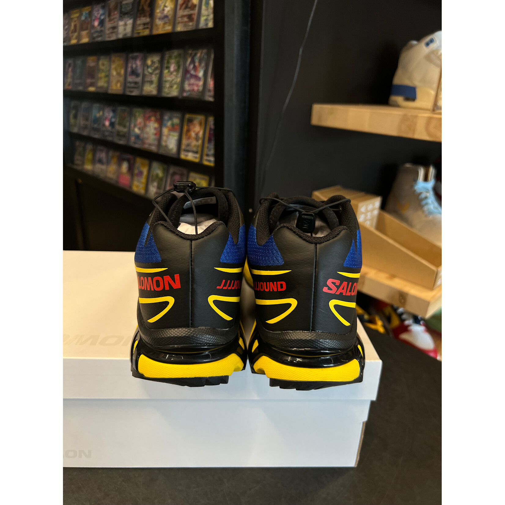 Salomon Salomon XT-6 JJJJound Nautical Blue Lemon Size 11, PREOWNED