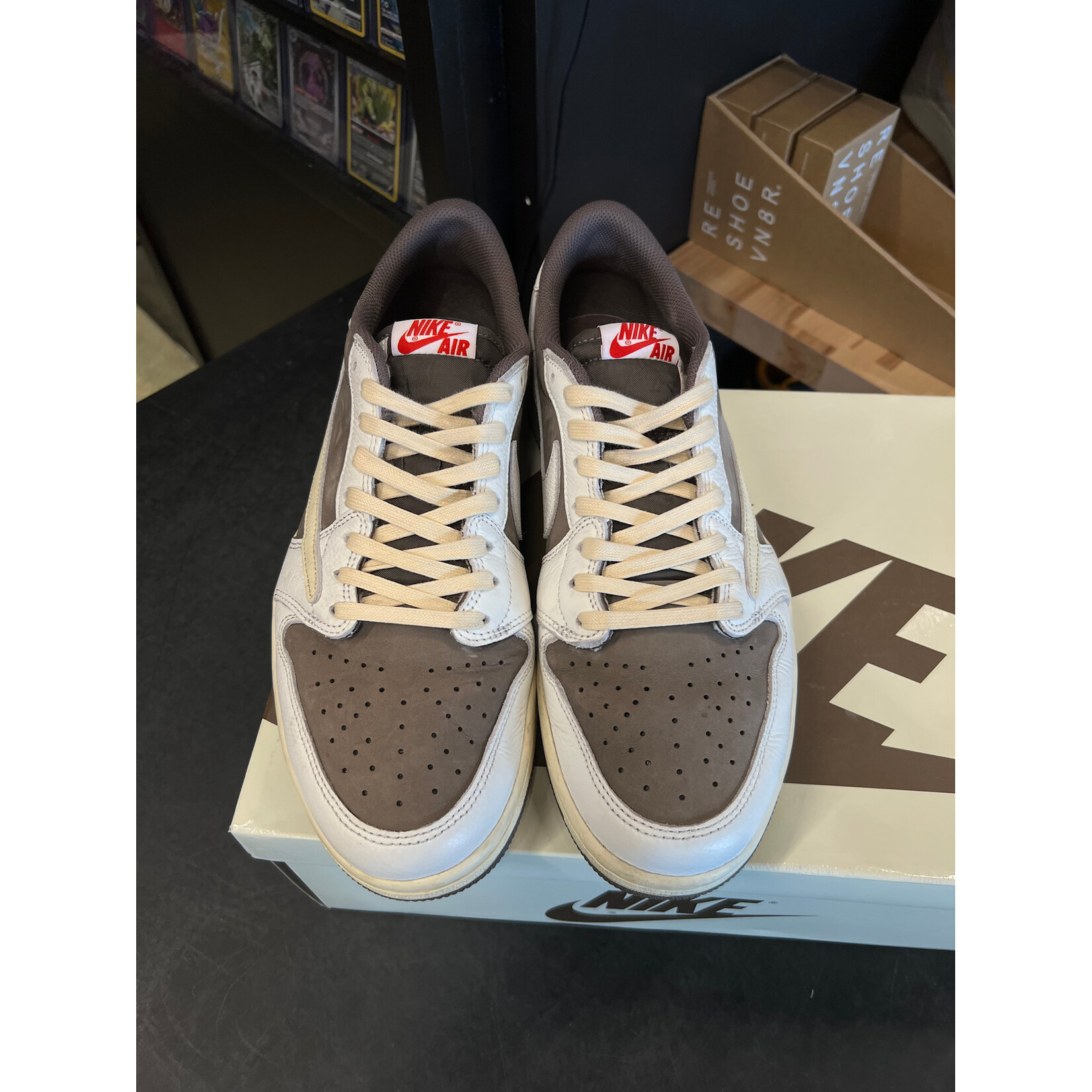 Jordan Jordan 1 Retro Low OG SP Travis Scott Reverse Mocha Size 11, PREOWNED