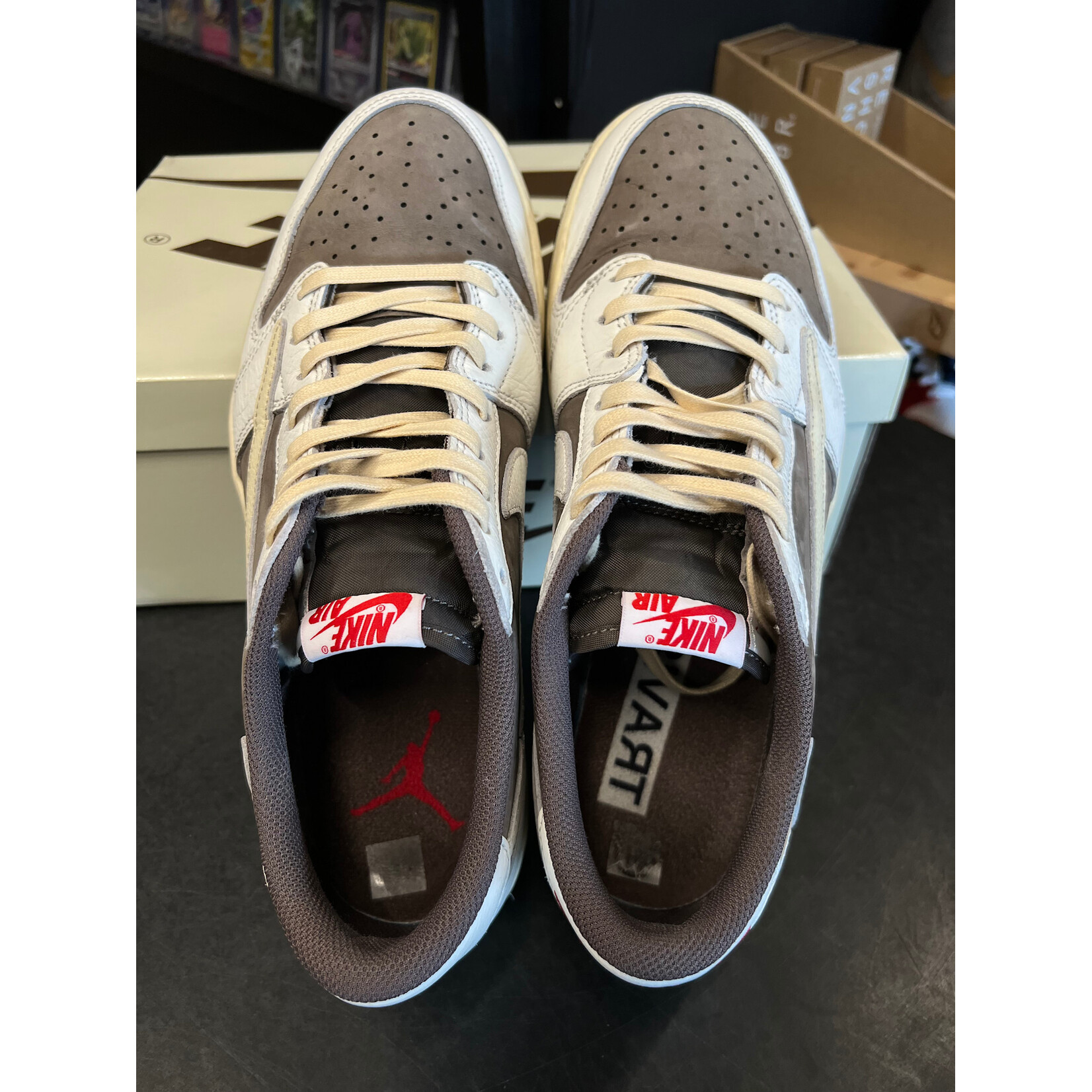 Jordan Jordan 1 Retro Low OG SP Travis Scott Reverse Mocha Size 11, PREOWNED