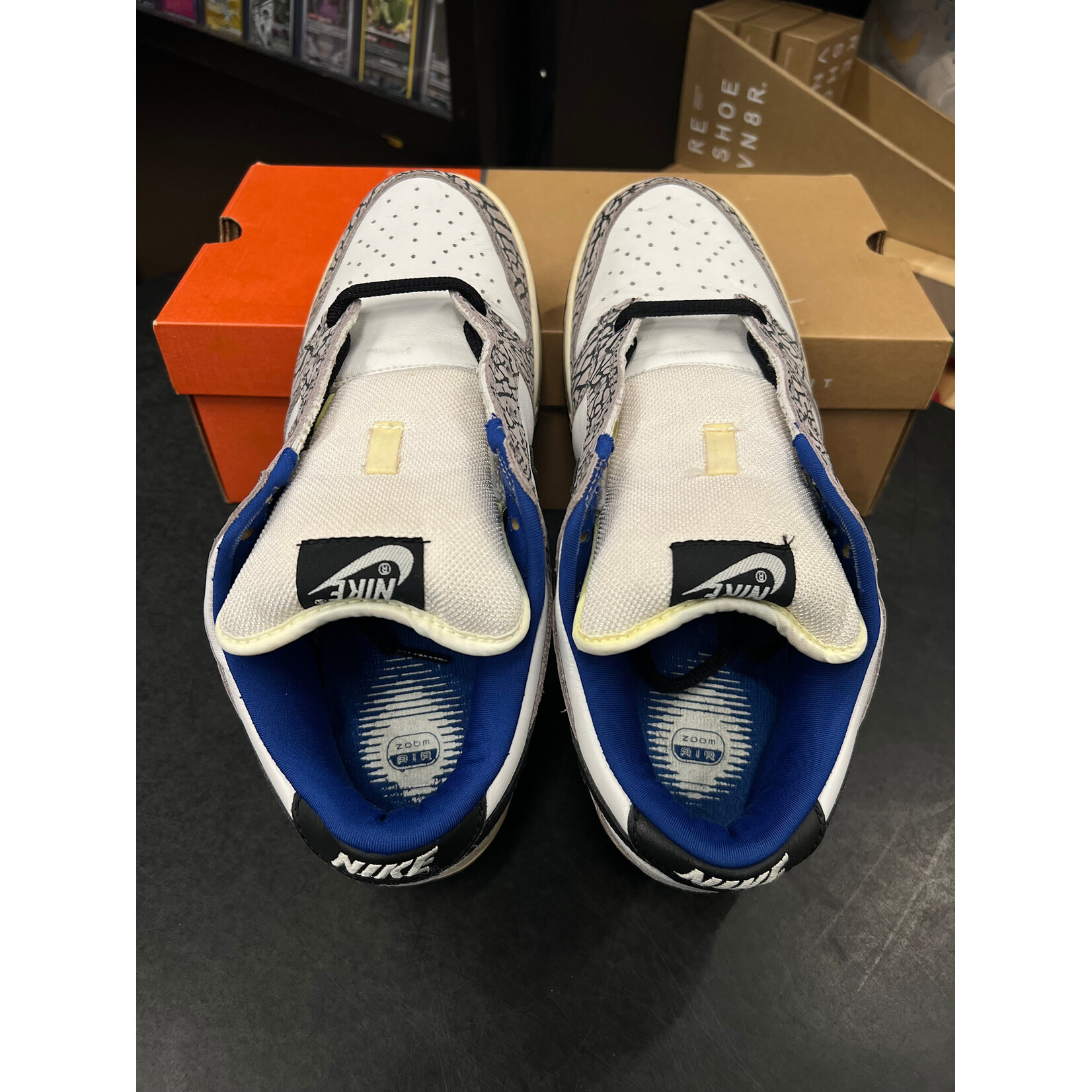 Nike Nike SB Dunk Low Supreme White Cement (2002) Size 10, PREOWNED