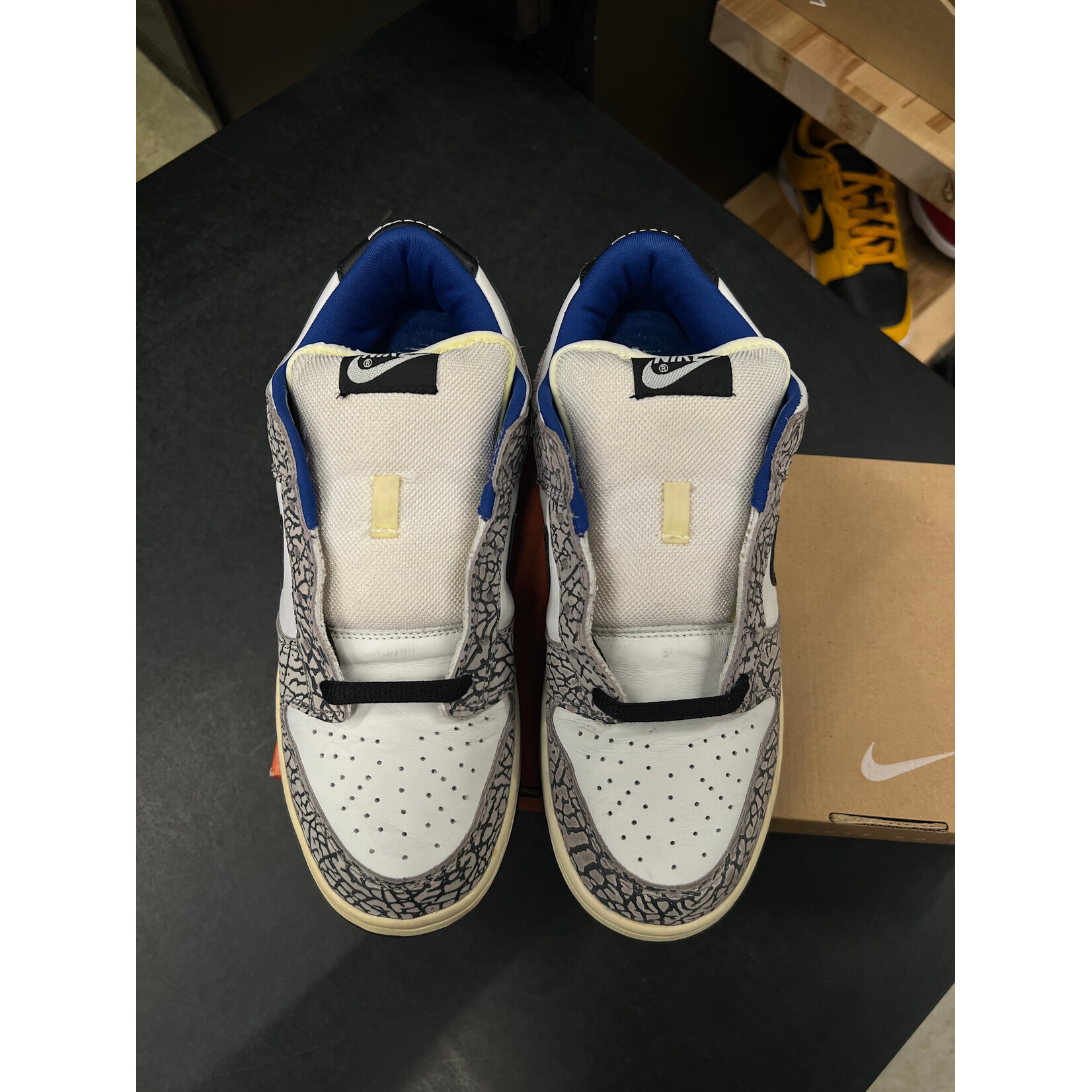 Nike Nike SB Dunk Low Supreme White Cement (2002) Size 10, PREOWNED