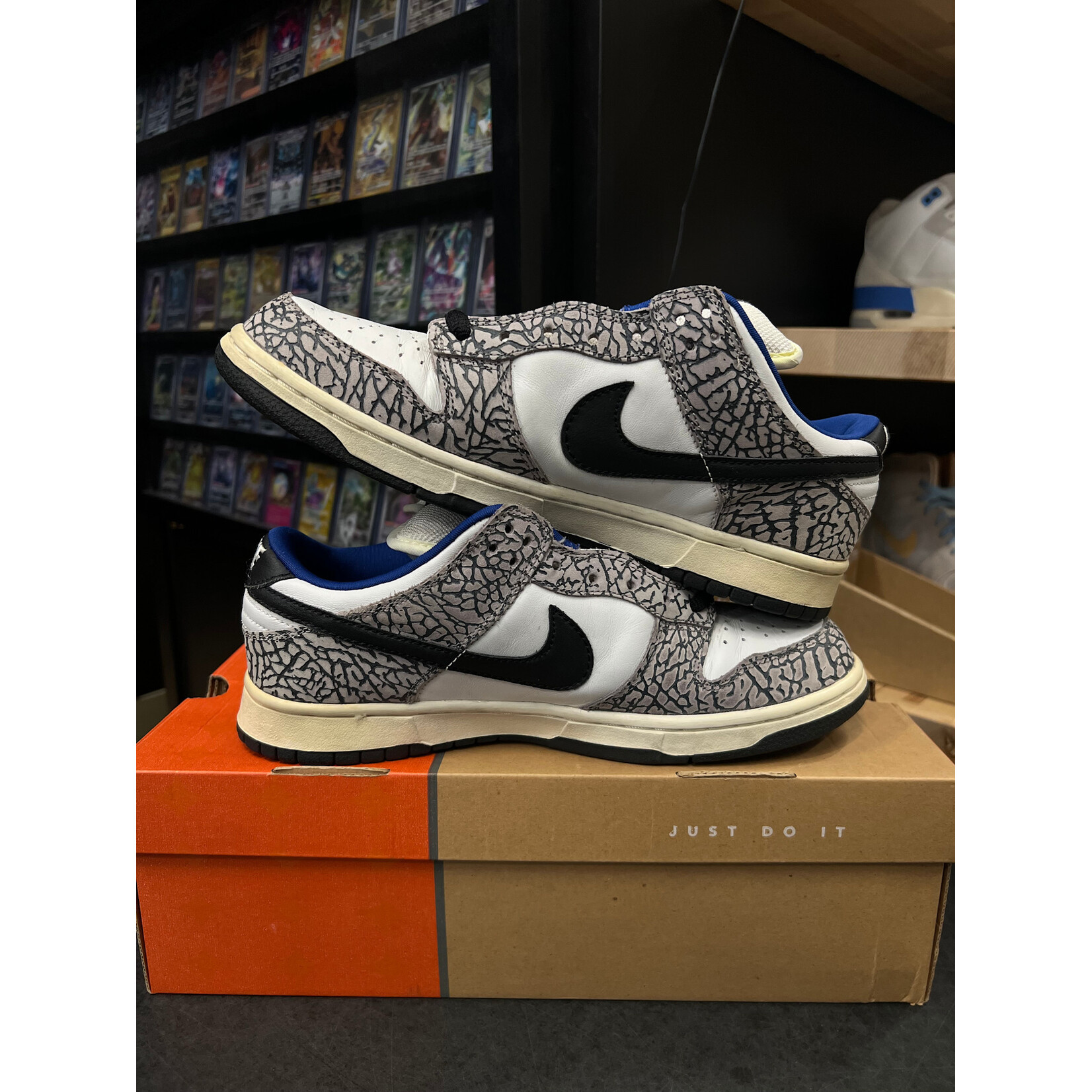 Nike Nike SB Dunk Low Supreme White Cement (2002) Size 10, PREOWNED