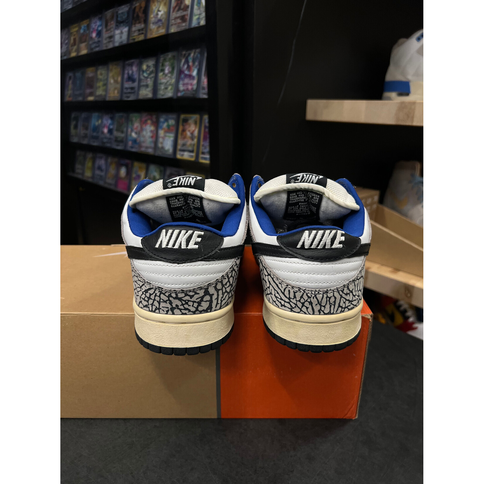 Nike Nike SB Dunk Low Supreme White Cement (2002) Size 10, PREOWNED