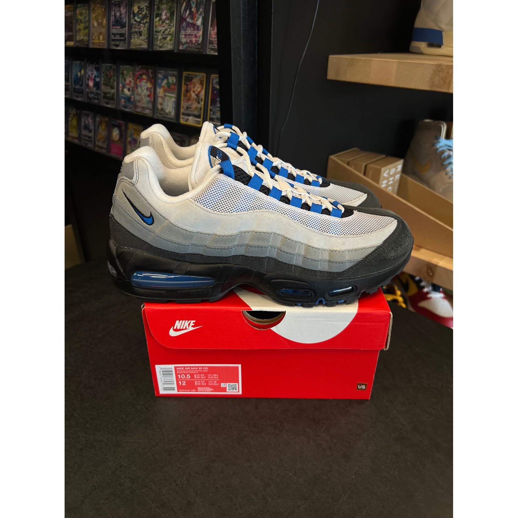 Nike Nike Air Max 95 OG Big Bubble Blue Spark Size 10.5, PREOWNED