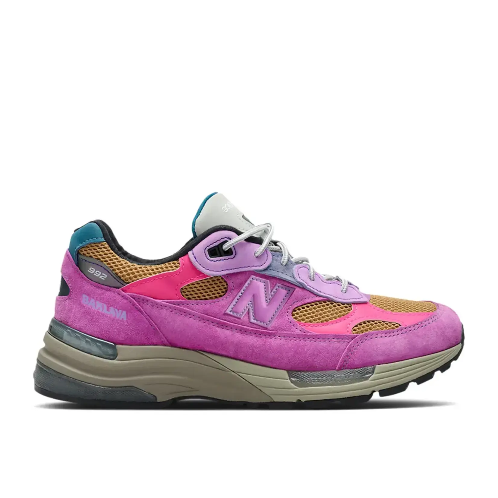 New New Balance 992 MiUSA Action Bronson Digitalis Purpurea Size 12, DS BRAND NEW