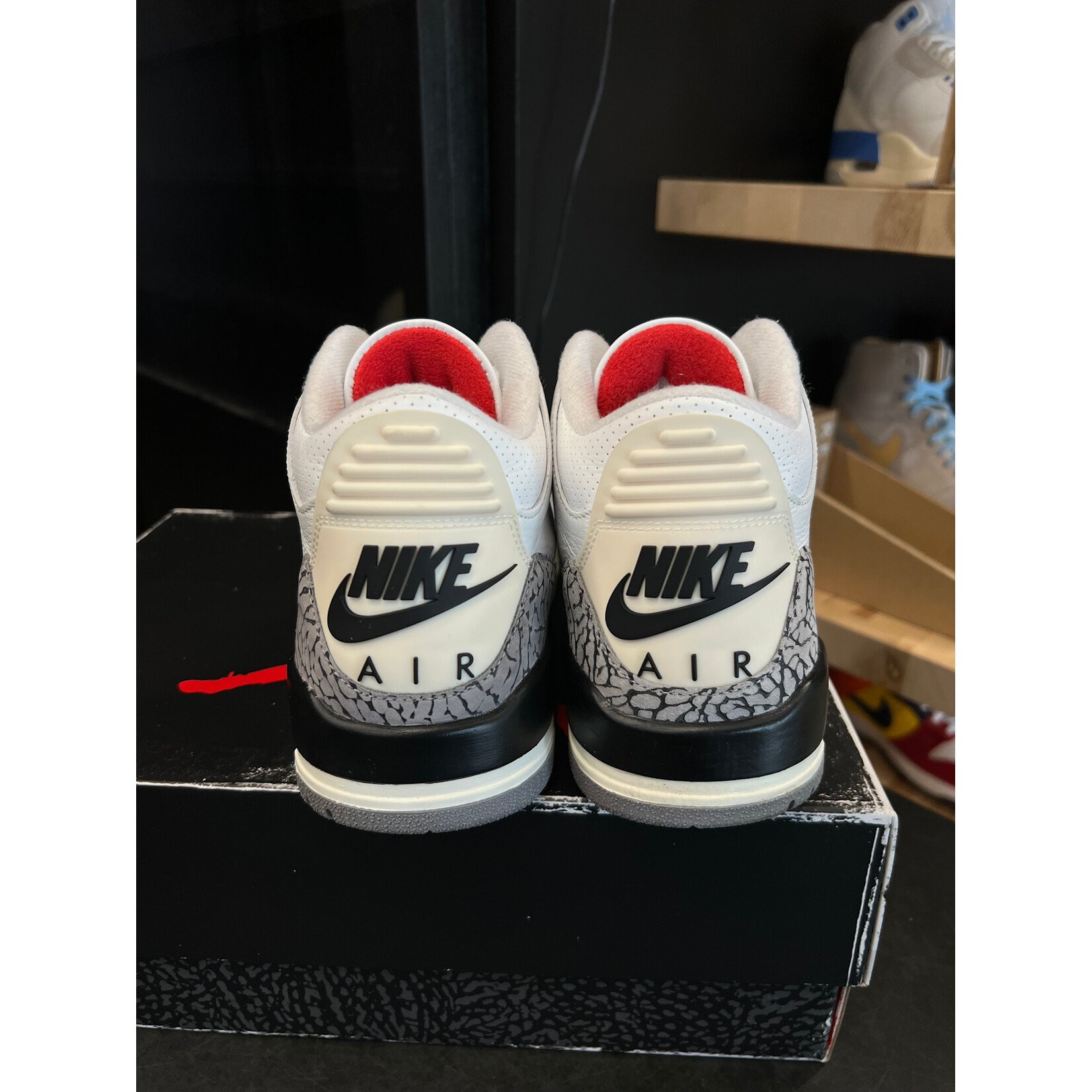 Jordan Jordan 3 Retro White Cement Reimagined Size 9, PREOWNED