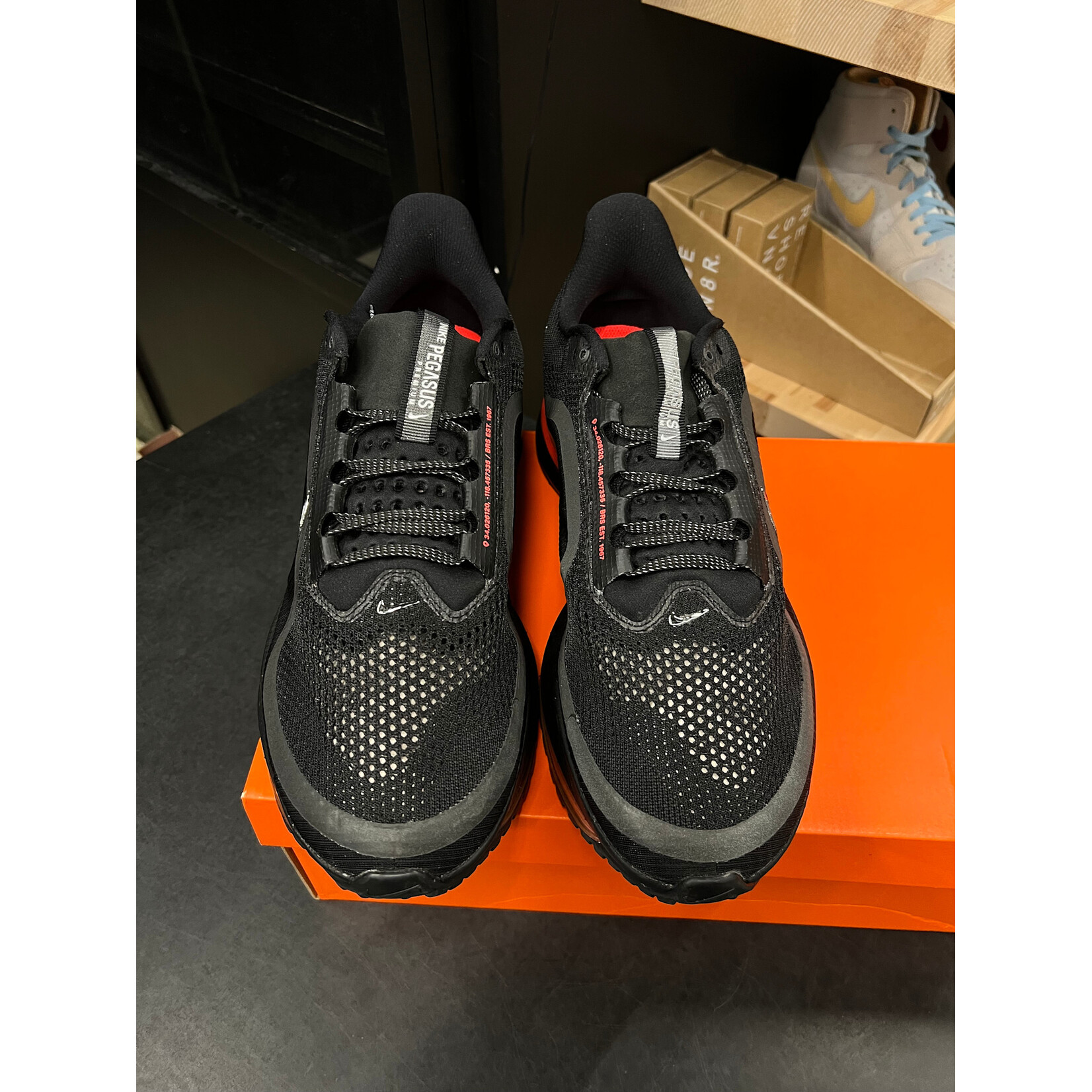 Nike Nike Air Zoom Pegasus Premium Black Bright Crimson Size 13, PREOWNED