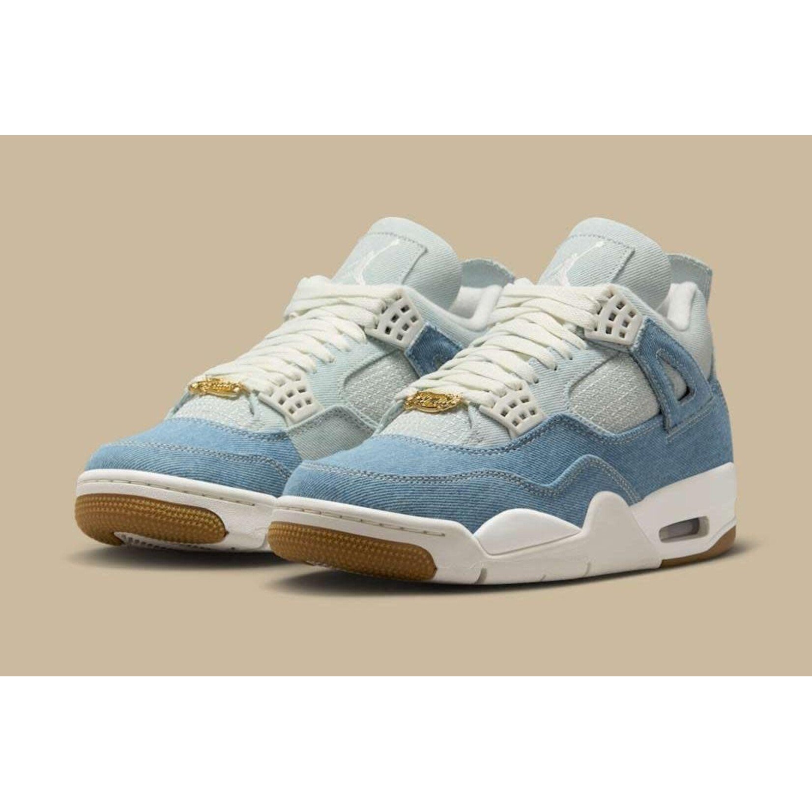 Jordan Jordan 4 Retro TEX Denim Worn Blue (Women's) Size 7W, DS BRAND NEW