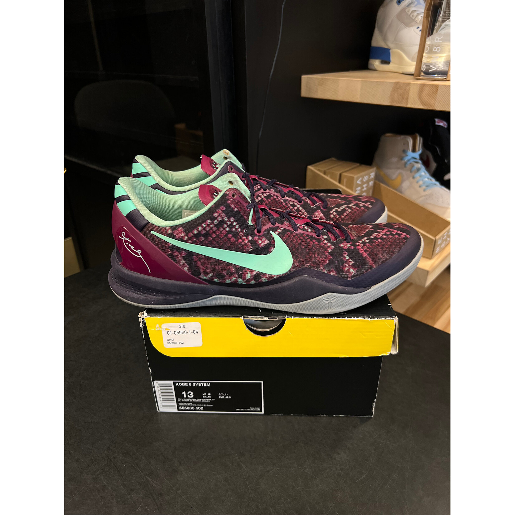 Nike Nike Kobe 8 Pit Viper Size 13, PREOWNED