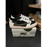 Jordan Jordan 1 Retro Low OG SP Travis Scott Olive (Women's) Size 11W, PREOWNED TRIED ON CREASED