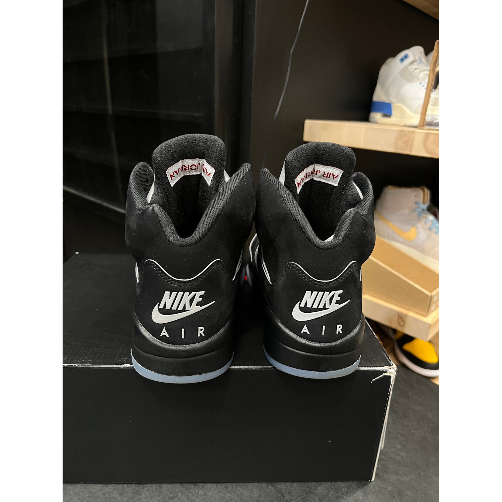 Jordan Jordan 5 Retro OG Black Metallic Reimagined Size 9, PREOWNED