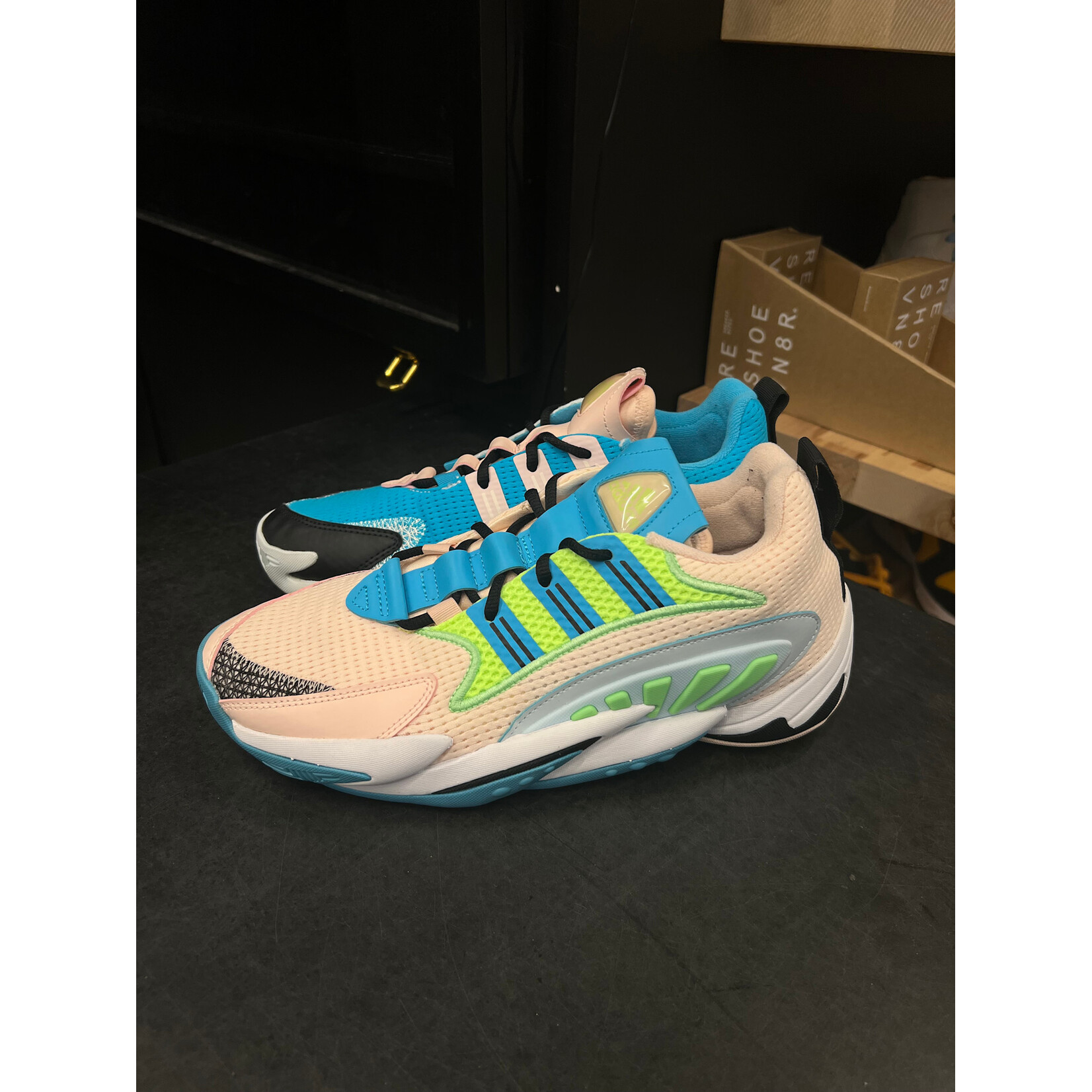 Adidas adidas Crazy BYW X 2.0 Cyan Pink Tint Size 8.5, PREOWNED