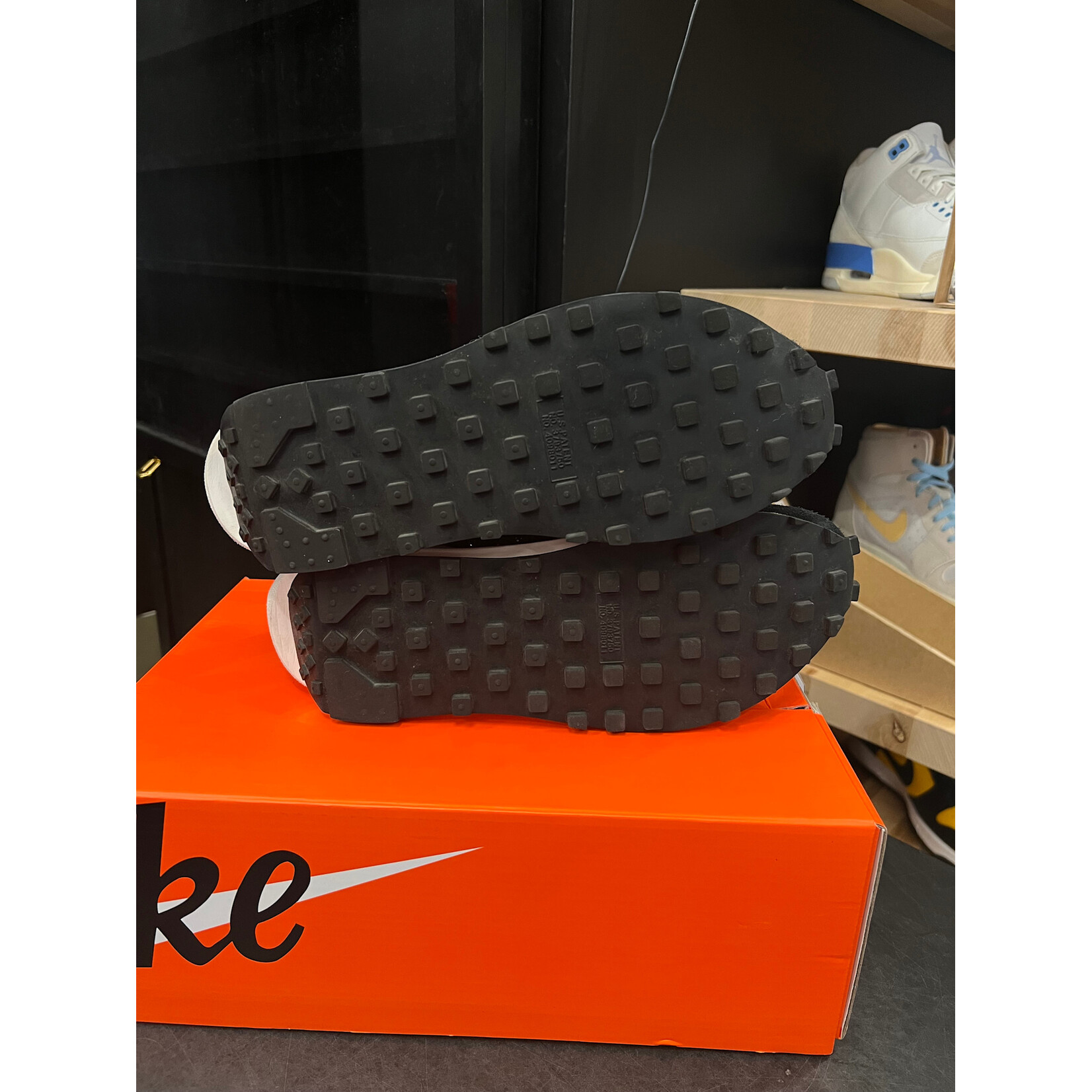 Nike Nike LD Waffle sacai Black Size 8, PREOWNED